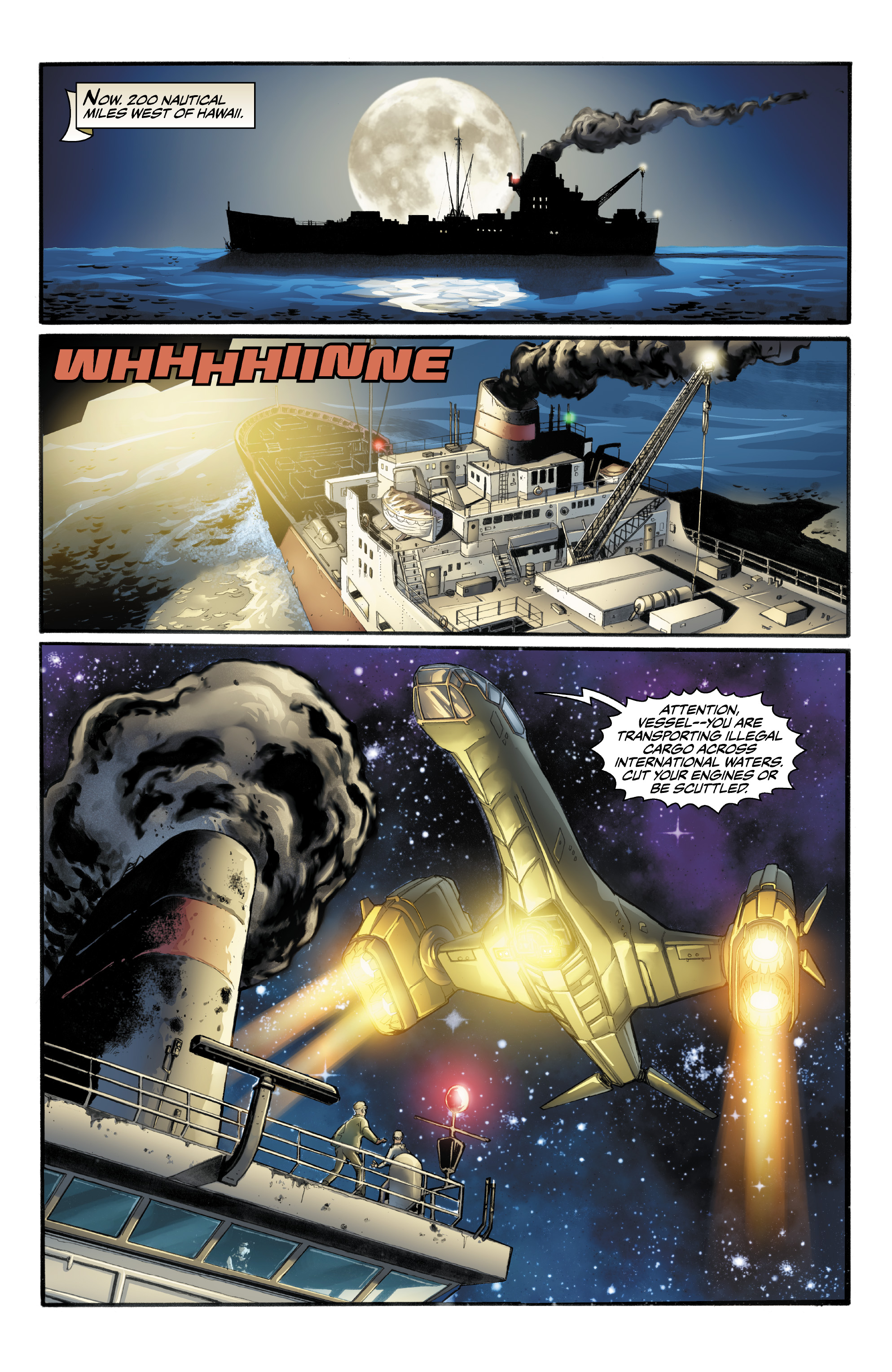 Read online Lone Wolf 2100: Chase the Setting Sun comic -  Issue #3 - 3