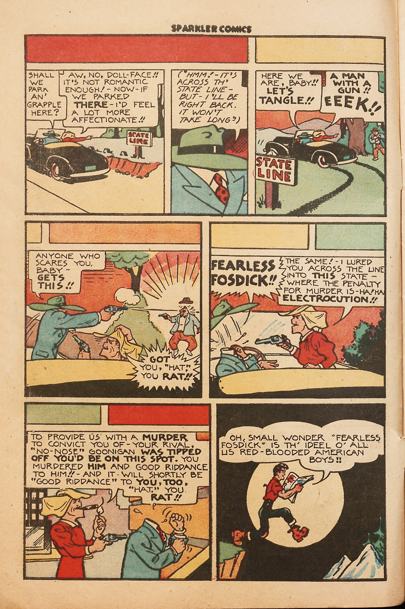Read online Sparkler Comics comic -  Issue #66 - 14