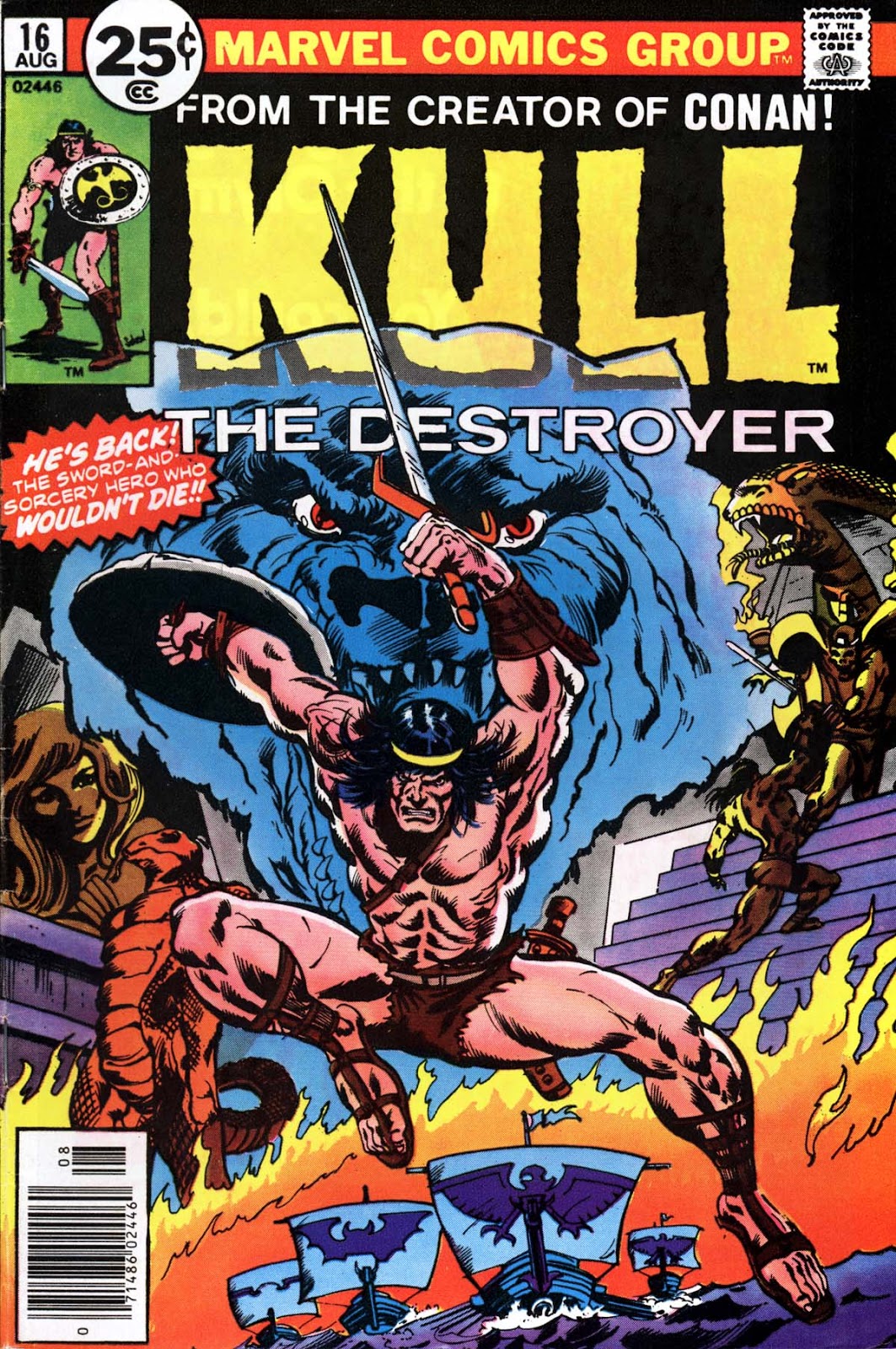Kull The Destroyer issue 16 - Page 1