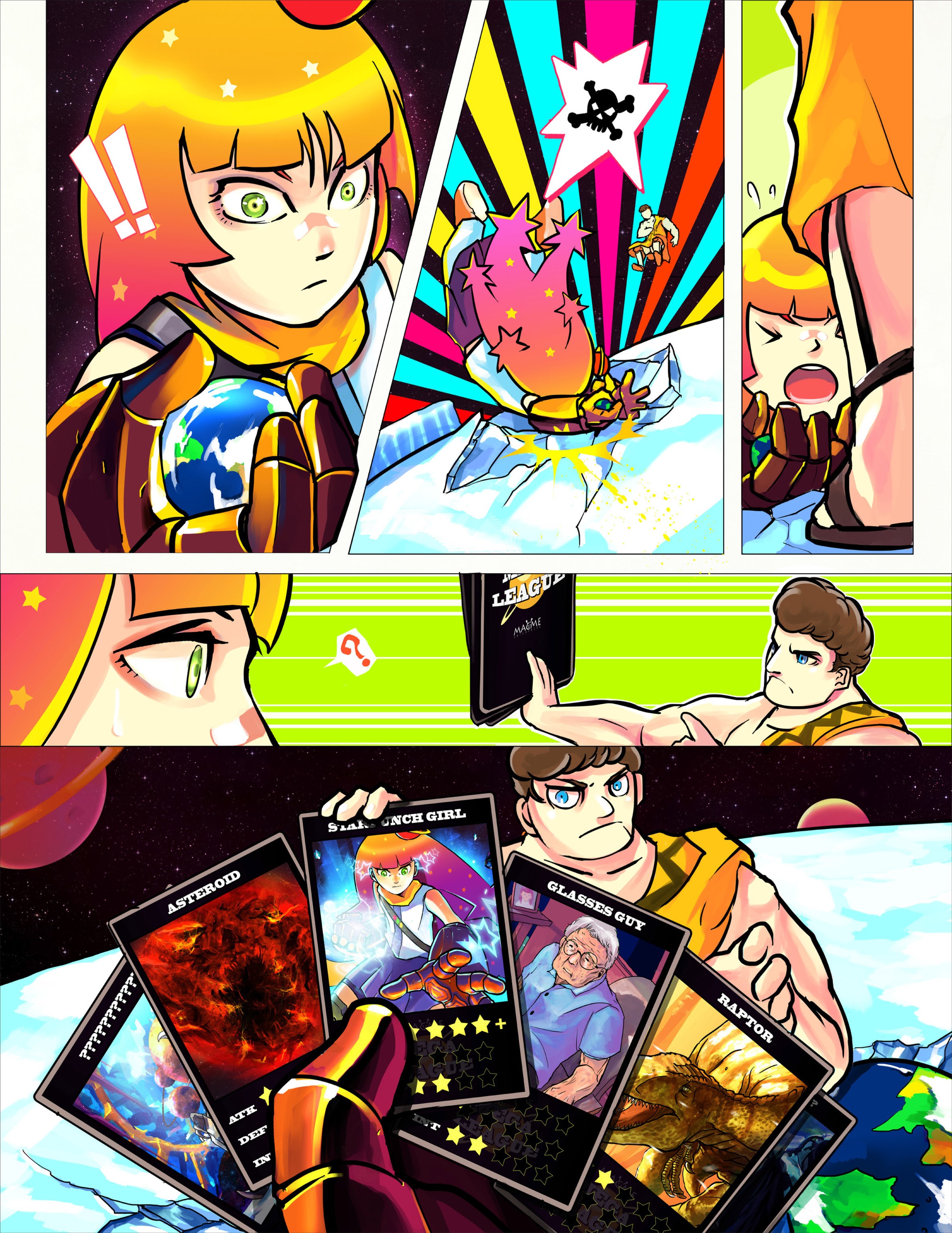 Read online Starpunch Girl comic -  Issue #2 - 10