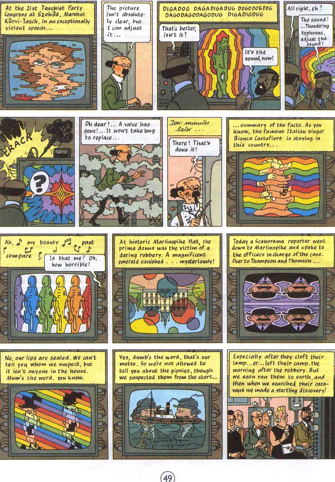 Read online The Adventures of Tintin comic -  Issue #21 - 51