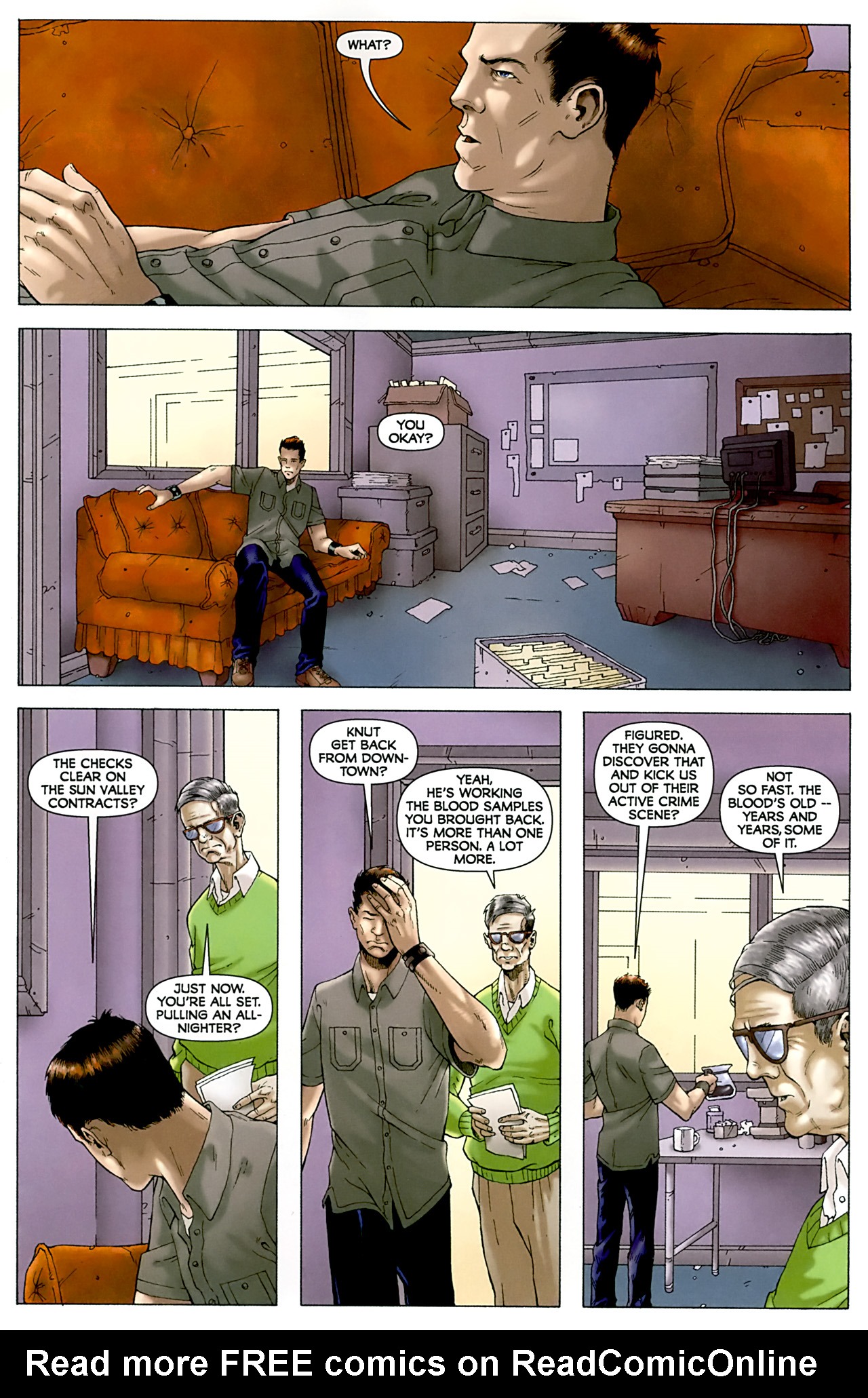 Read online The Cleaners comic -  Issue #1 - 16