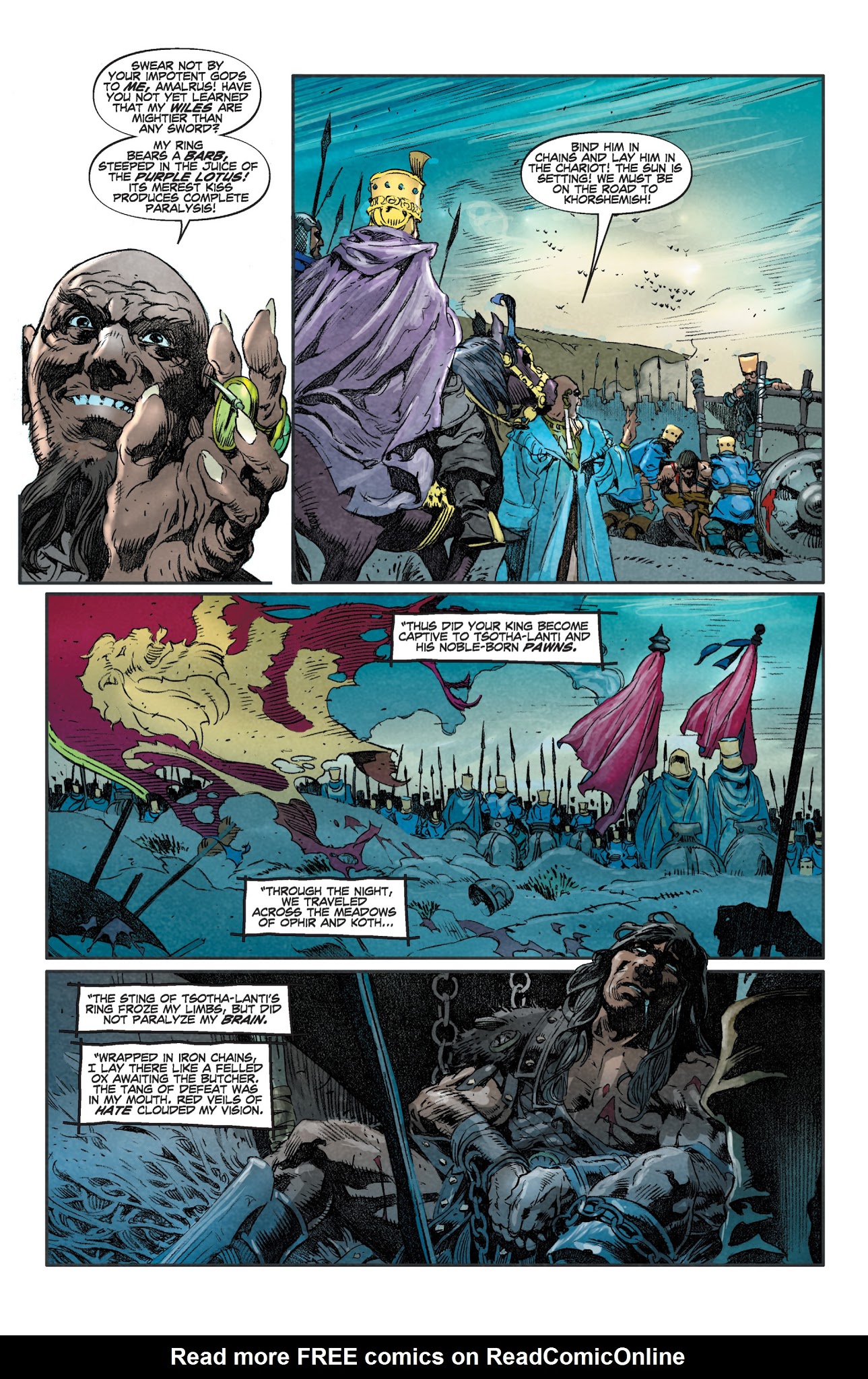 Read online King Conan: The Scarlet Citadel comic -  Issue # TPB - 19