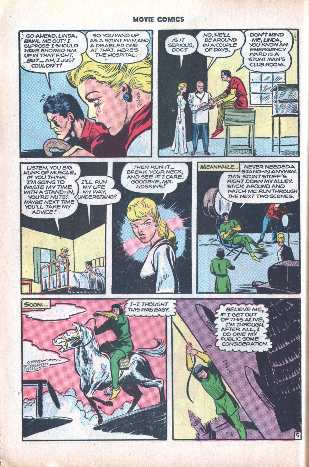 Read online Movie Comics (1946) comic -  Issue #2 - 36