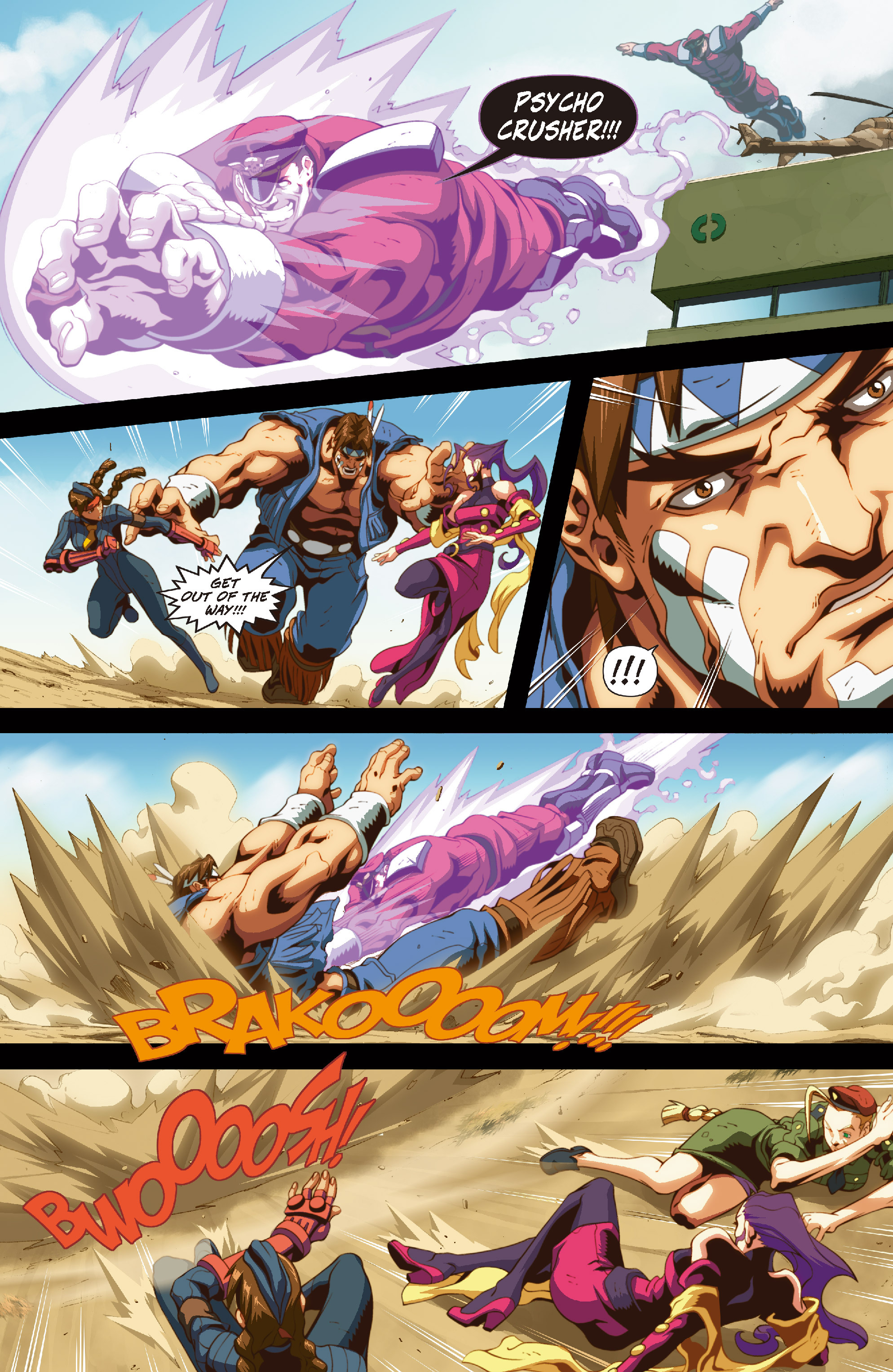 Read online Street Fighter II comic -  Issue #5 - 21