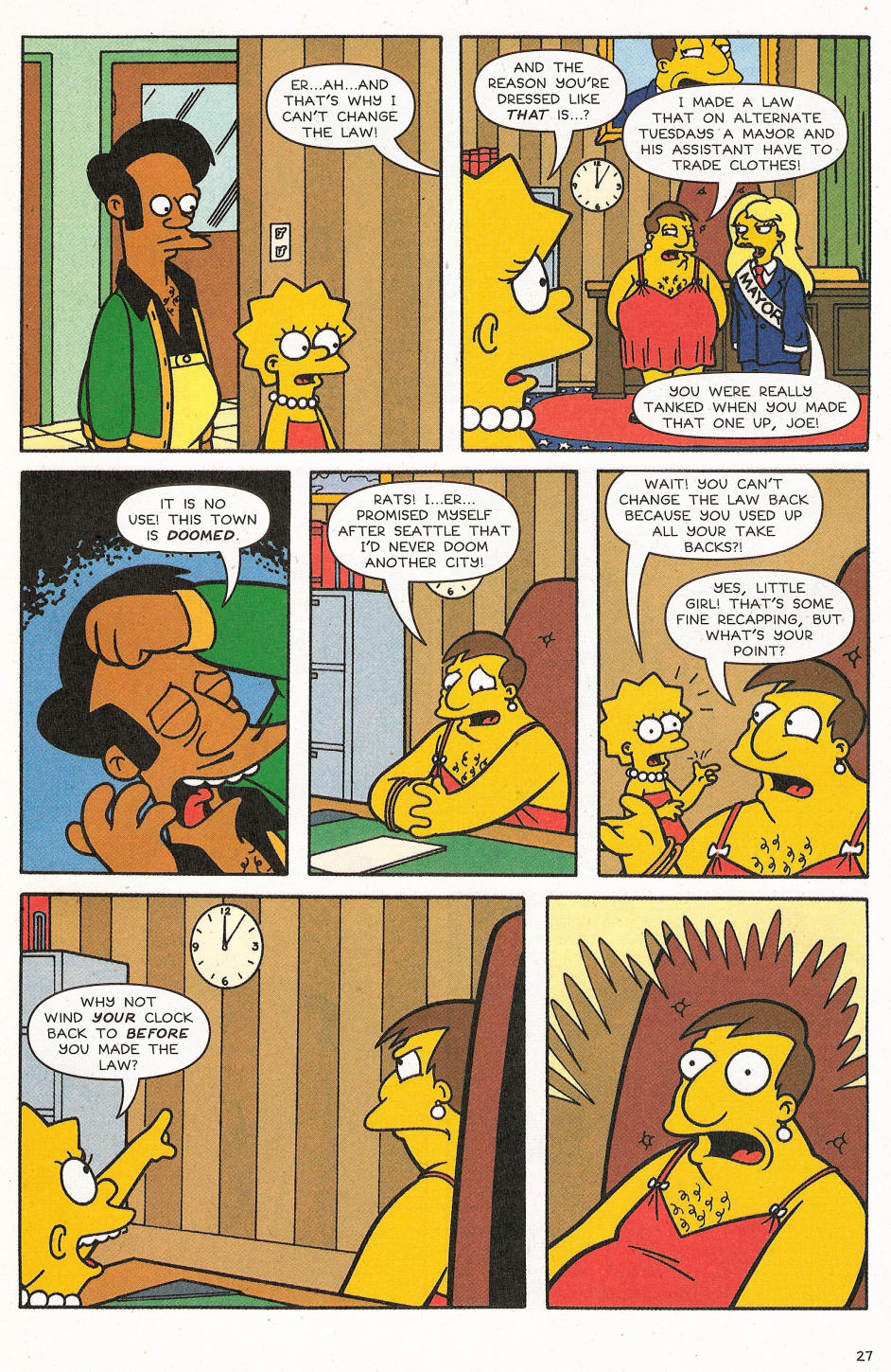 Read online Simpsons Comics comic -  Issue #121 - 29