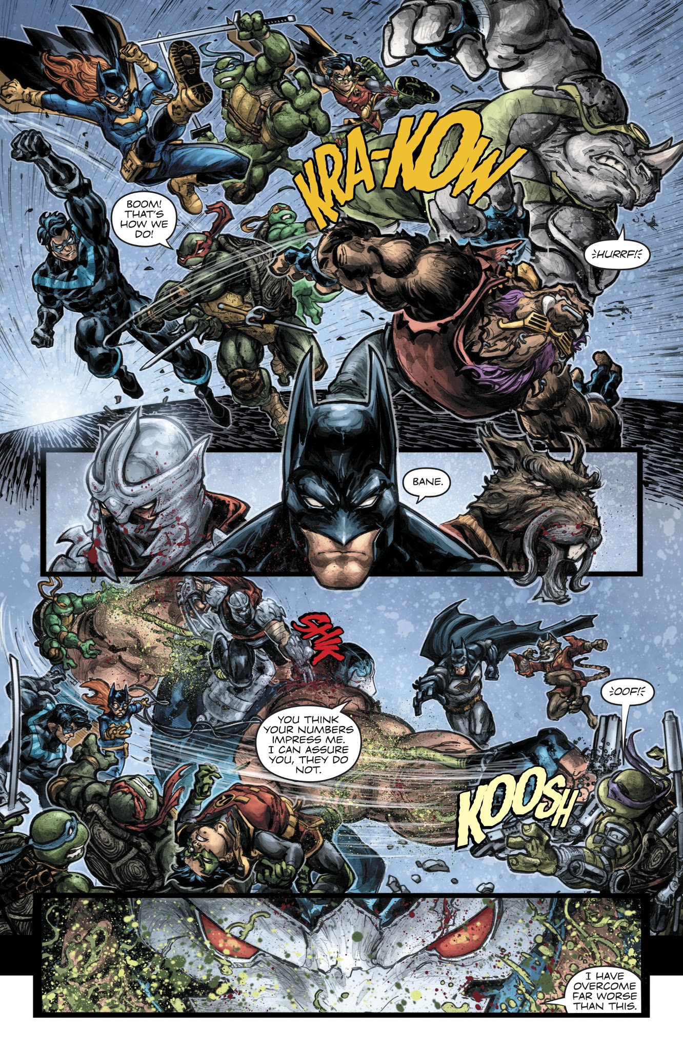 Read online Batman/Teenage Mutant Ninja Turtles II comic -  Issue #6 - 18