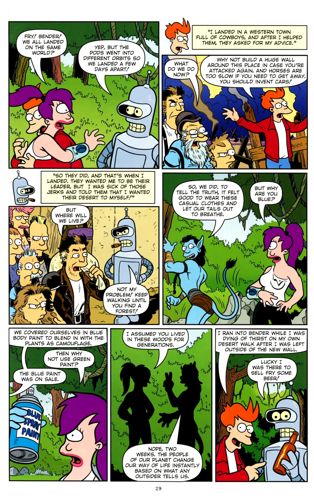Read online Futurama Comics comic -  Issue #55 - 25