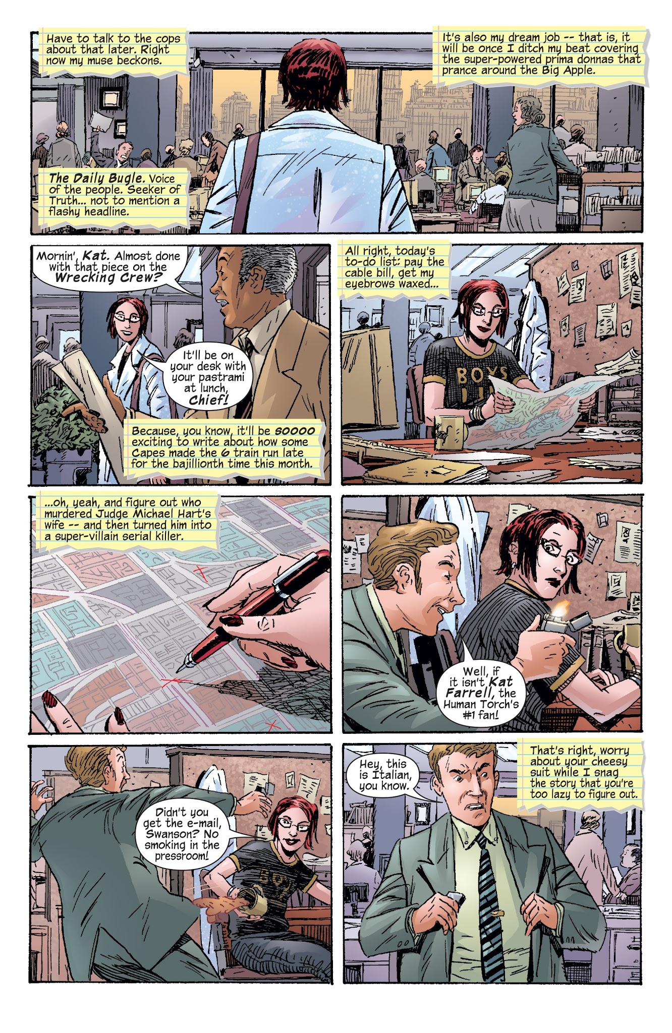 Read online Spider-Man: Daily Bugle comic -  Issue # TPB - 129