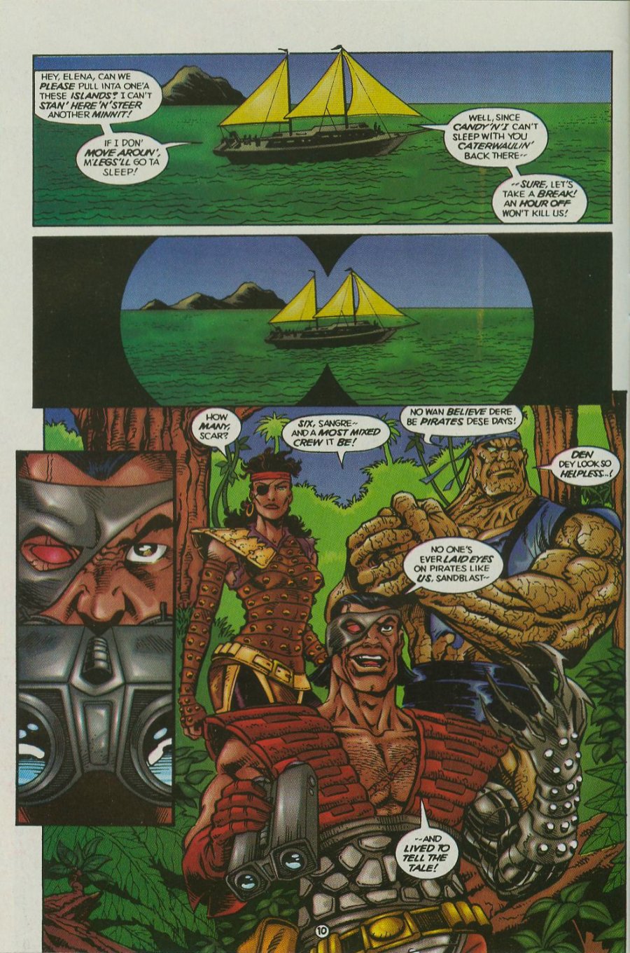 Read online The Strangers comic -  Issue #9 - 10