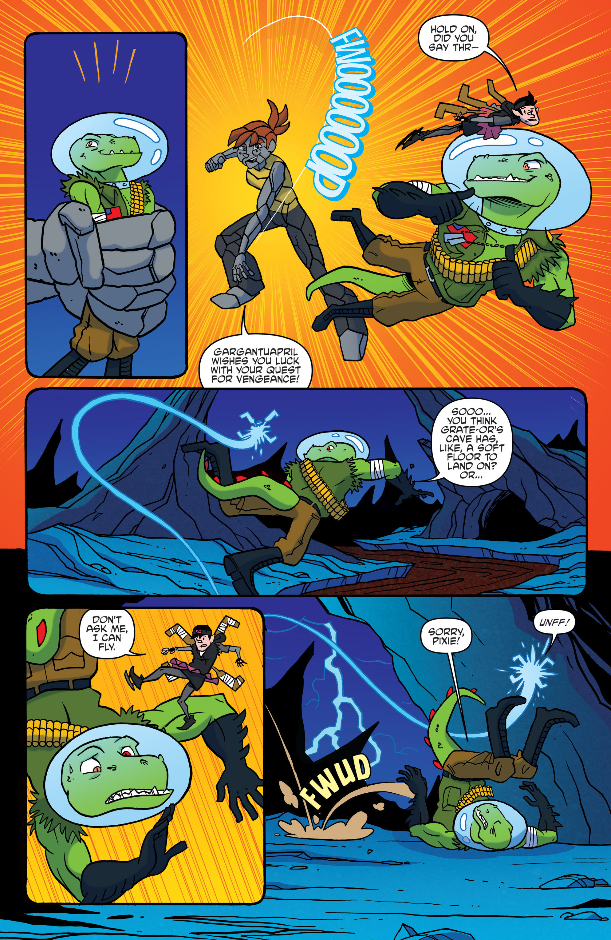 Read online Teenage Mutant Ninja Turtles New Animated Adventures comic -  Issue #23 - 20