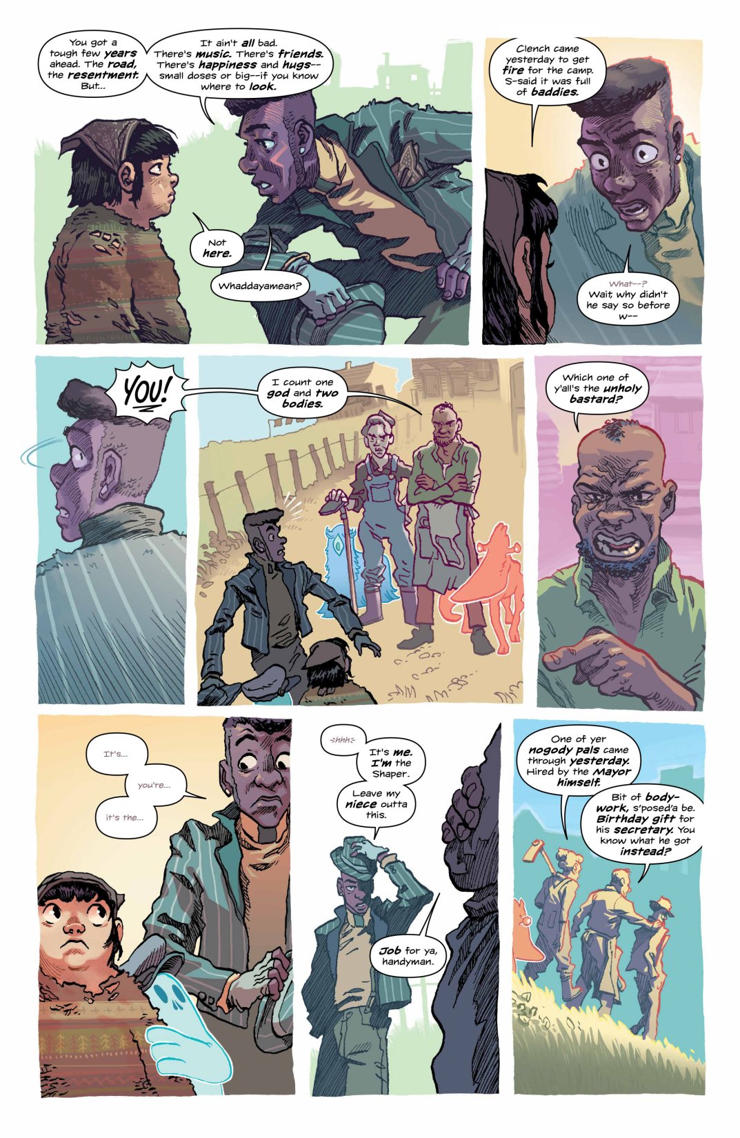 Read online Godshaper comic -  Issue #2 - 13