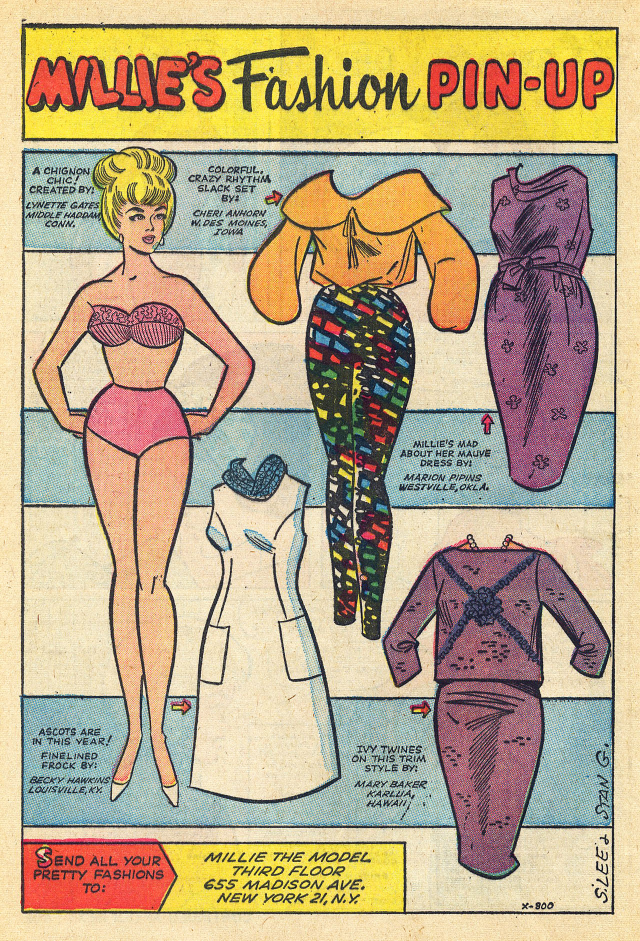 Read online Millie the Model comic -  Issue #124 - 8