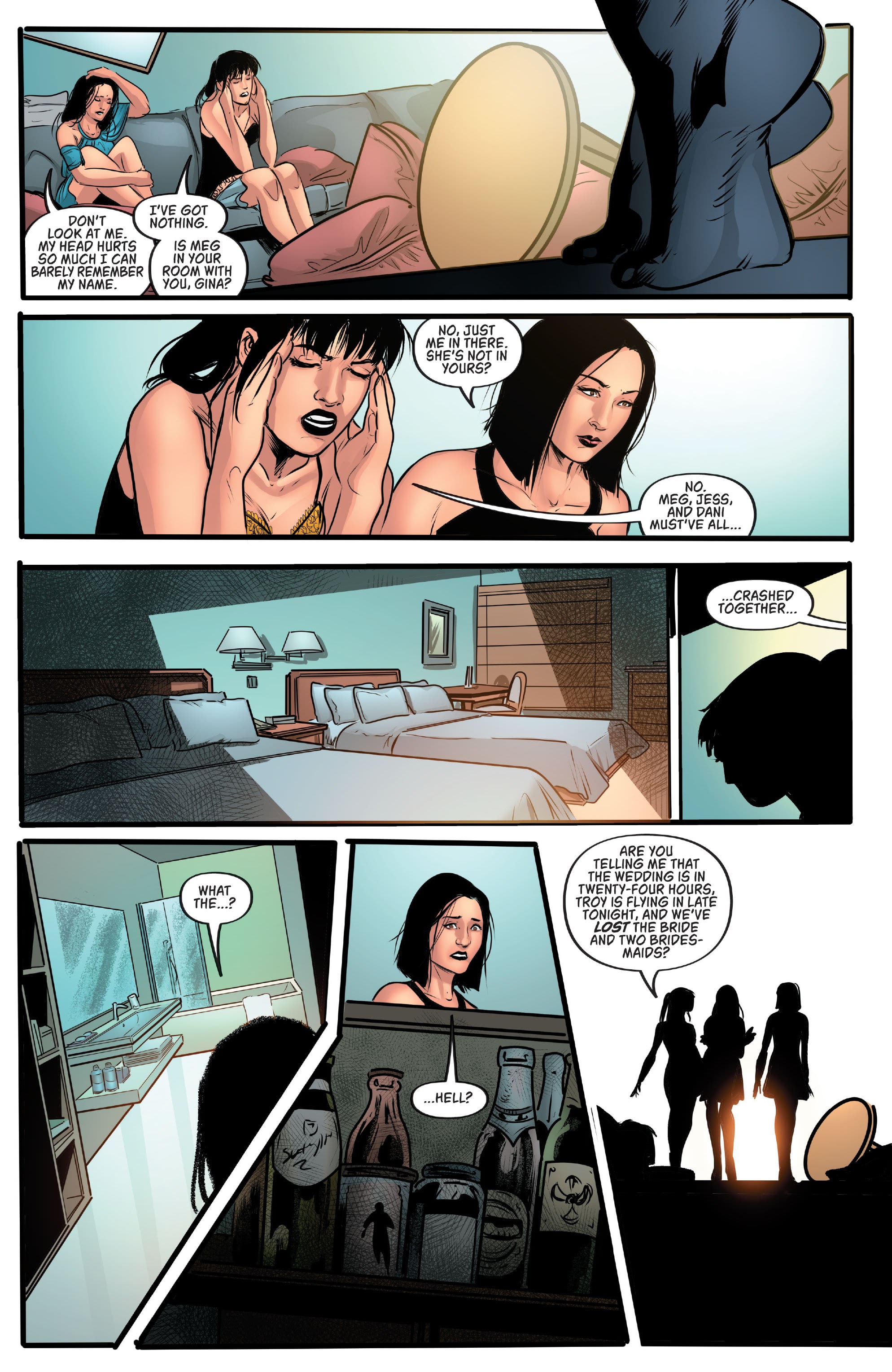 Read online Tales of Terror Quarterly: Bachelorette Party comic -  Issue # TPB - 24