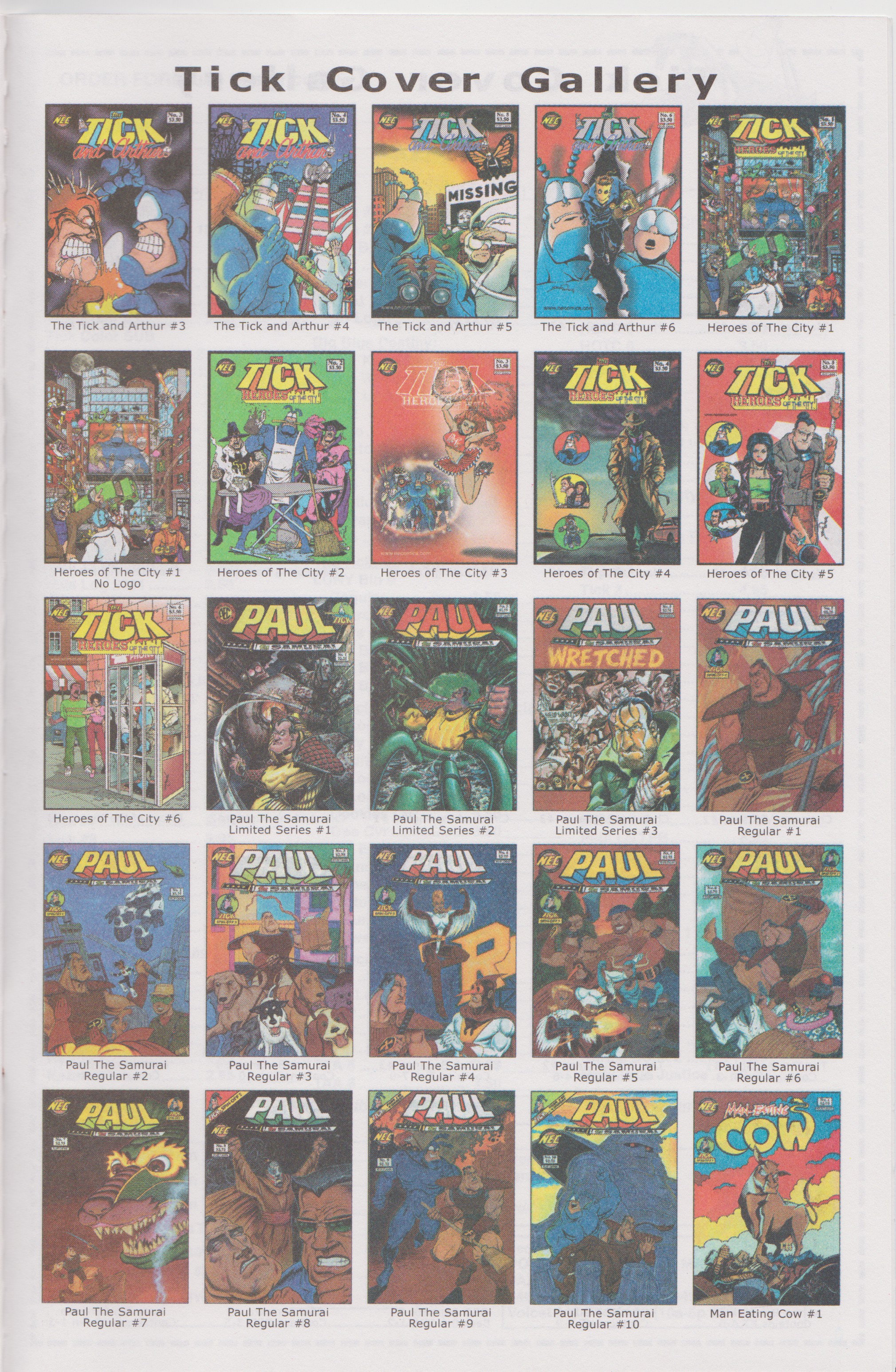 Read online The Tick Color comic -  Issue #3 - 33