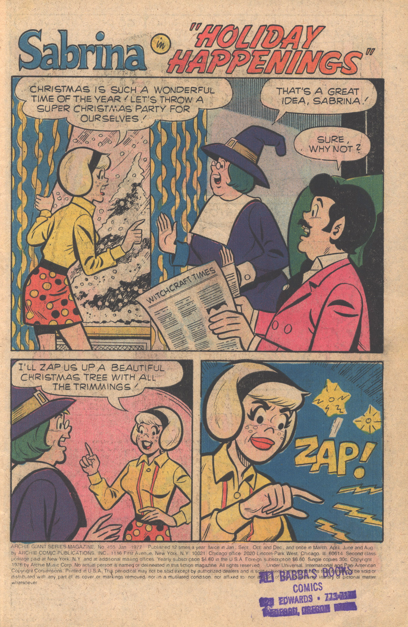 Read online Archie Giant Series Magazine comic -  Issue #455 - 3