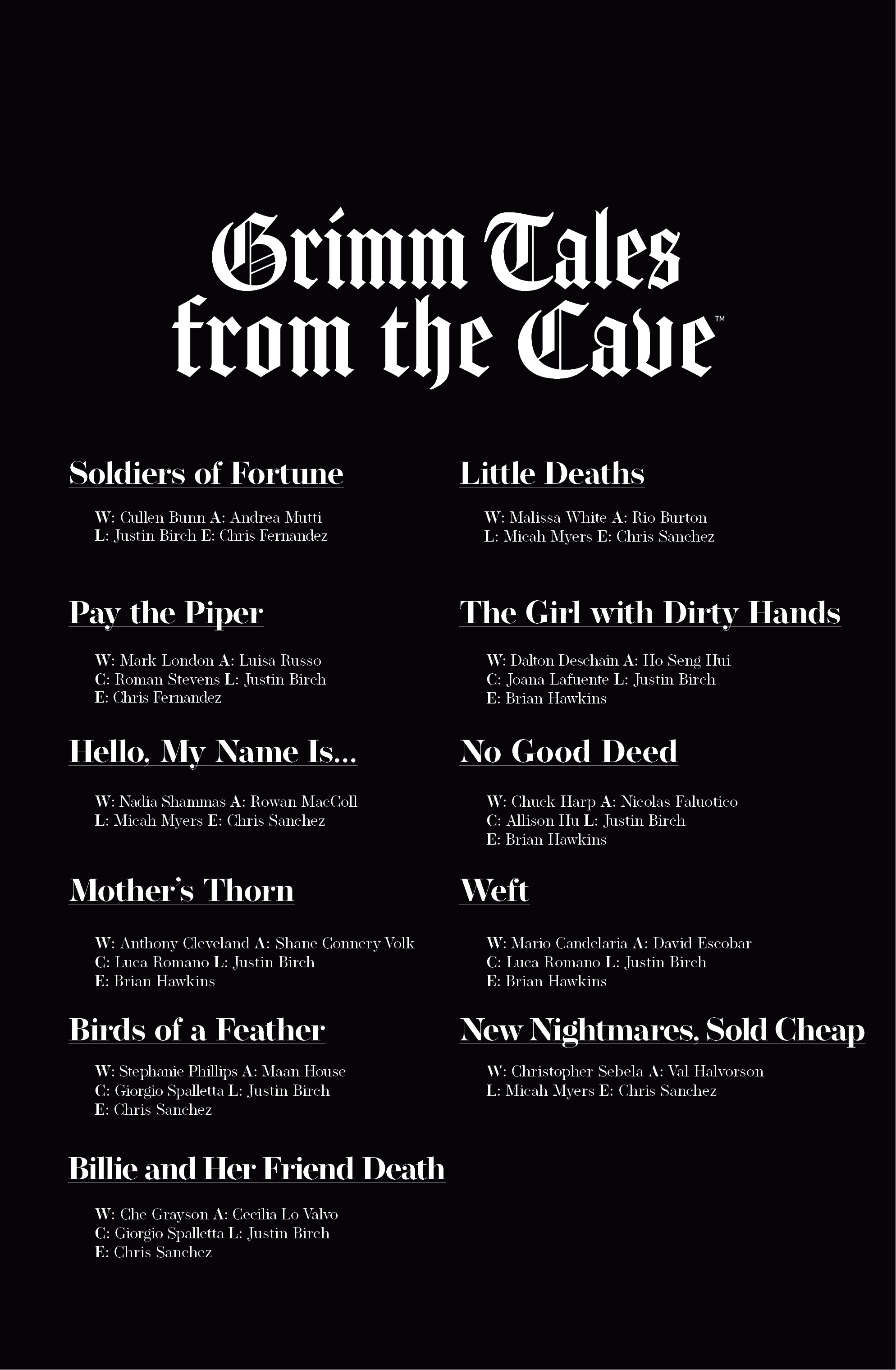 Read online Grimm Tales from the Cave comic -  Issue # TPB - 4