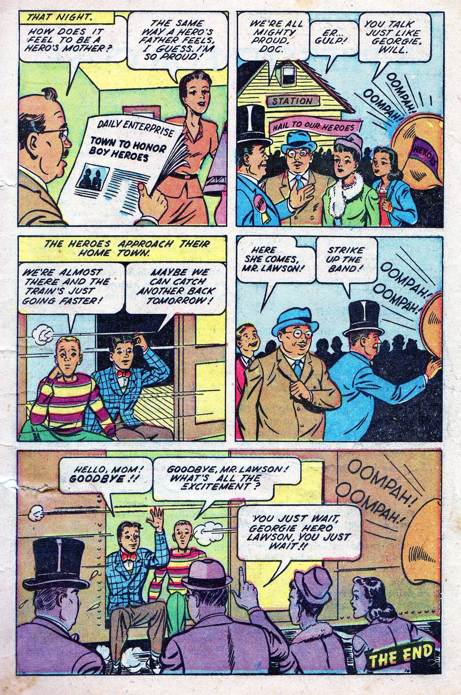 Read online Georgie Comics (1945) comic -  Issue #5 - 19