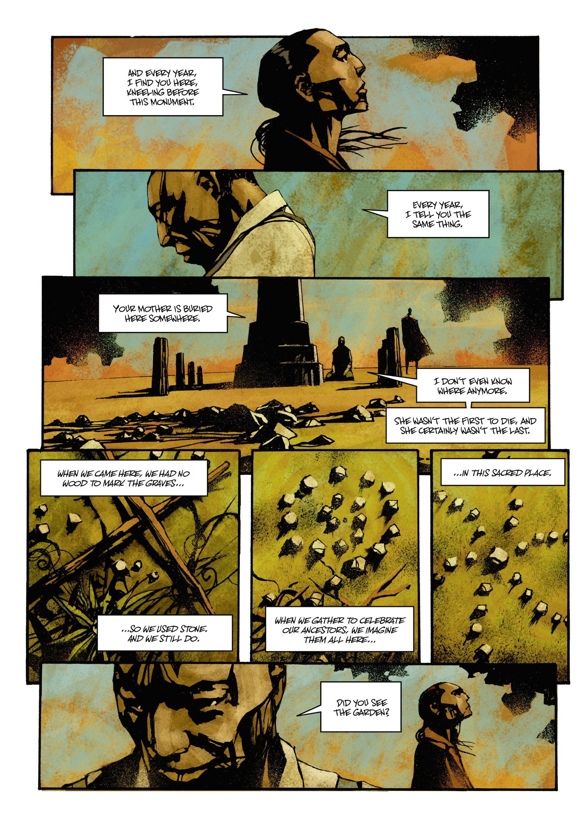 Read online Of Gods and Men comic -  Issue #3 - 15