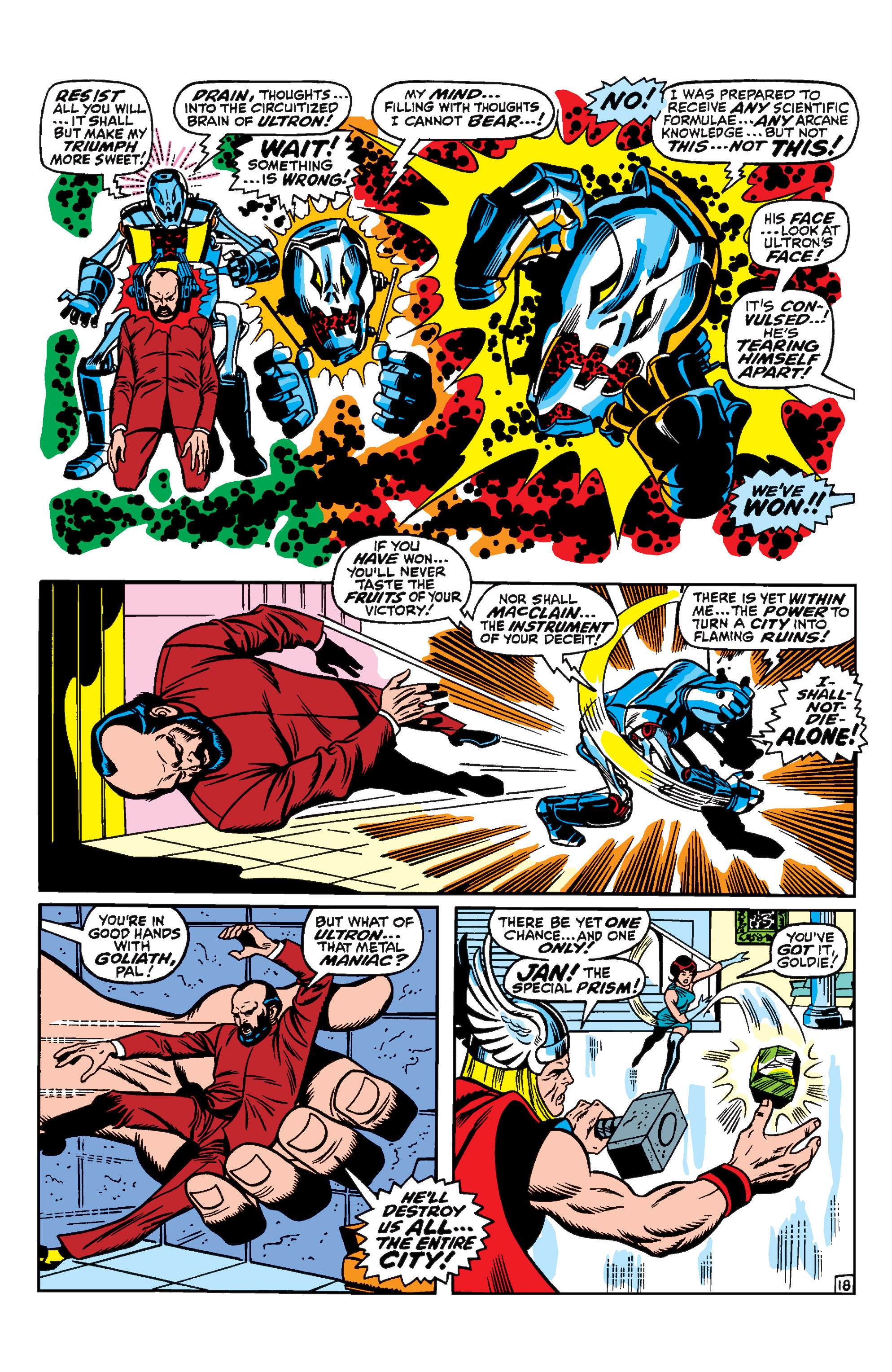 Read online Marvel Masterworks: The Avengers comic -  Issue # TPB 7 (Part 2) - 107