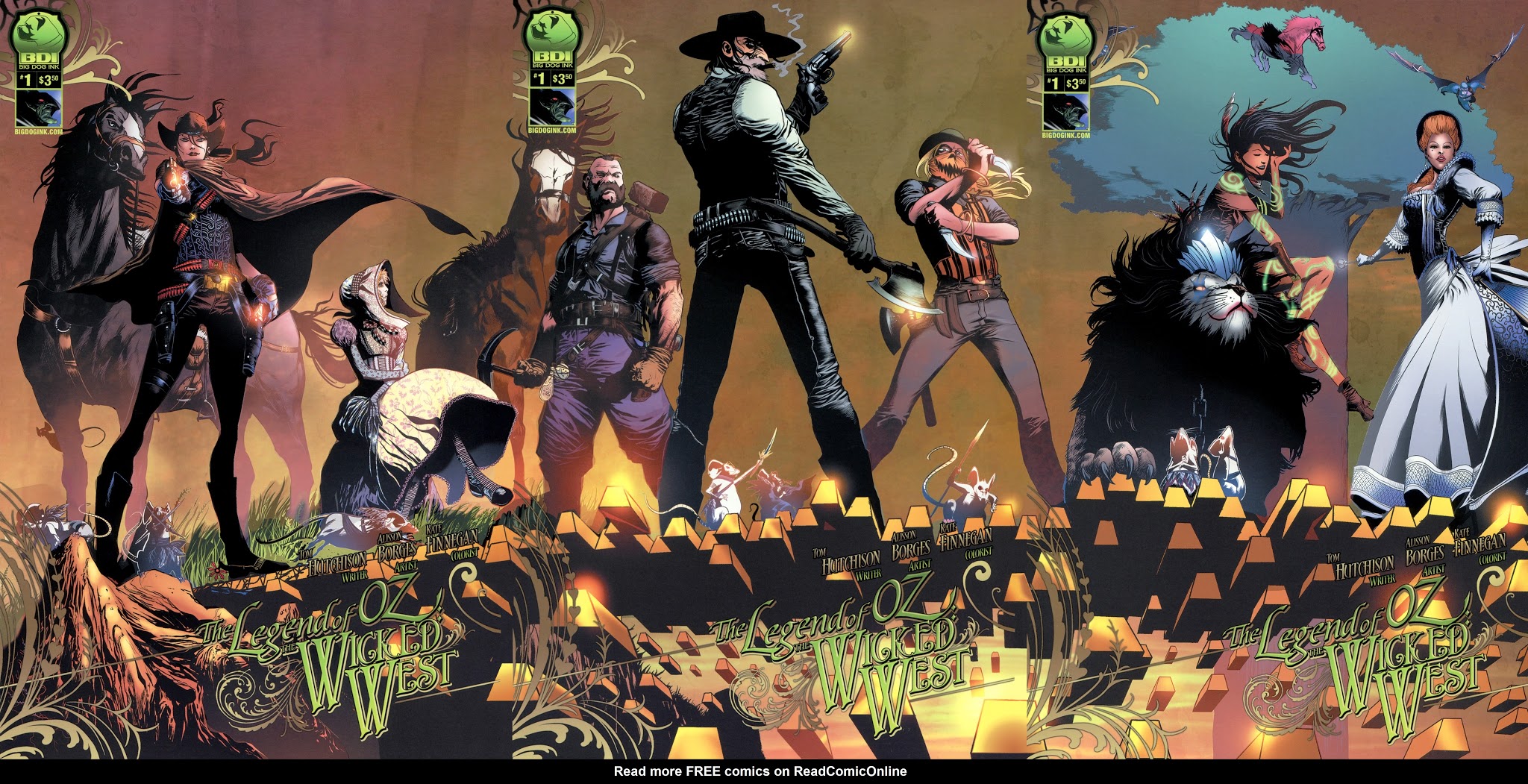 Read online Legend of Oz: The Wicked West comic -  Issue #1 - 4