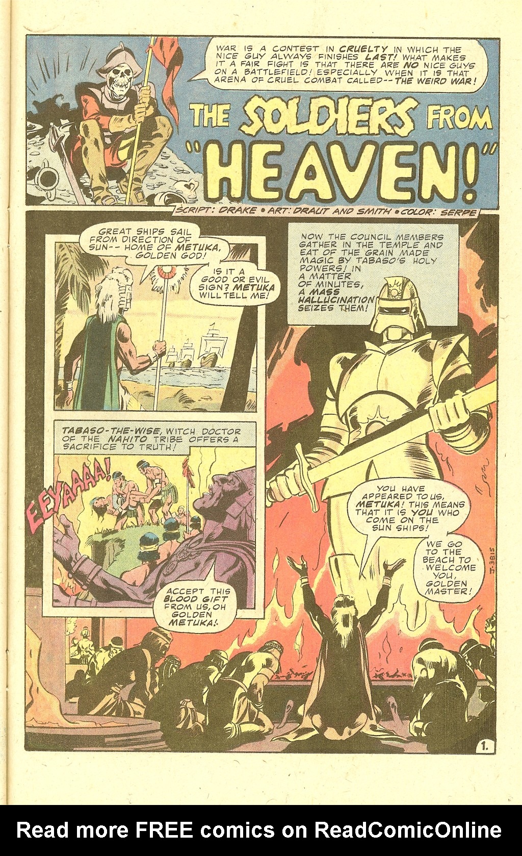 Read online Weird War Tales (1971) comic -  Issue #69 - 31