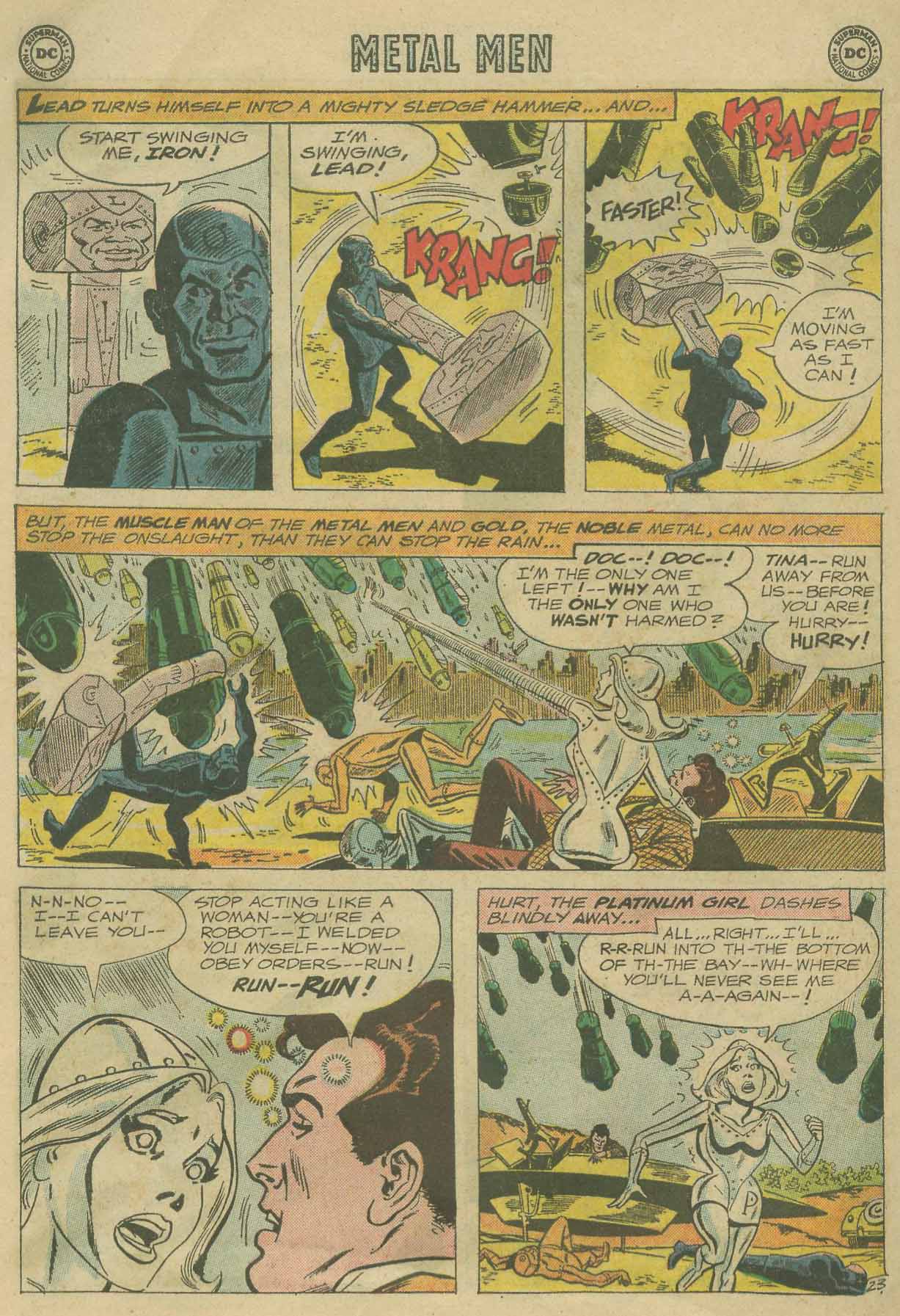 Read online Metal Men (1963) comic -  Issue #1 - 30