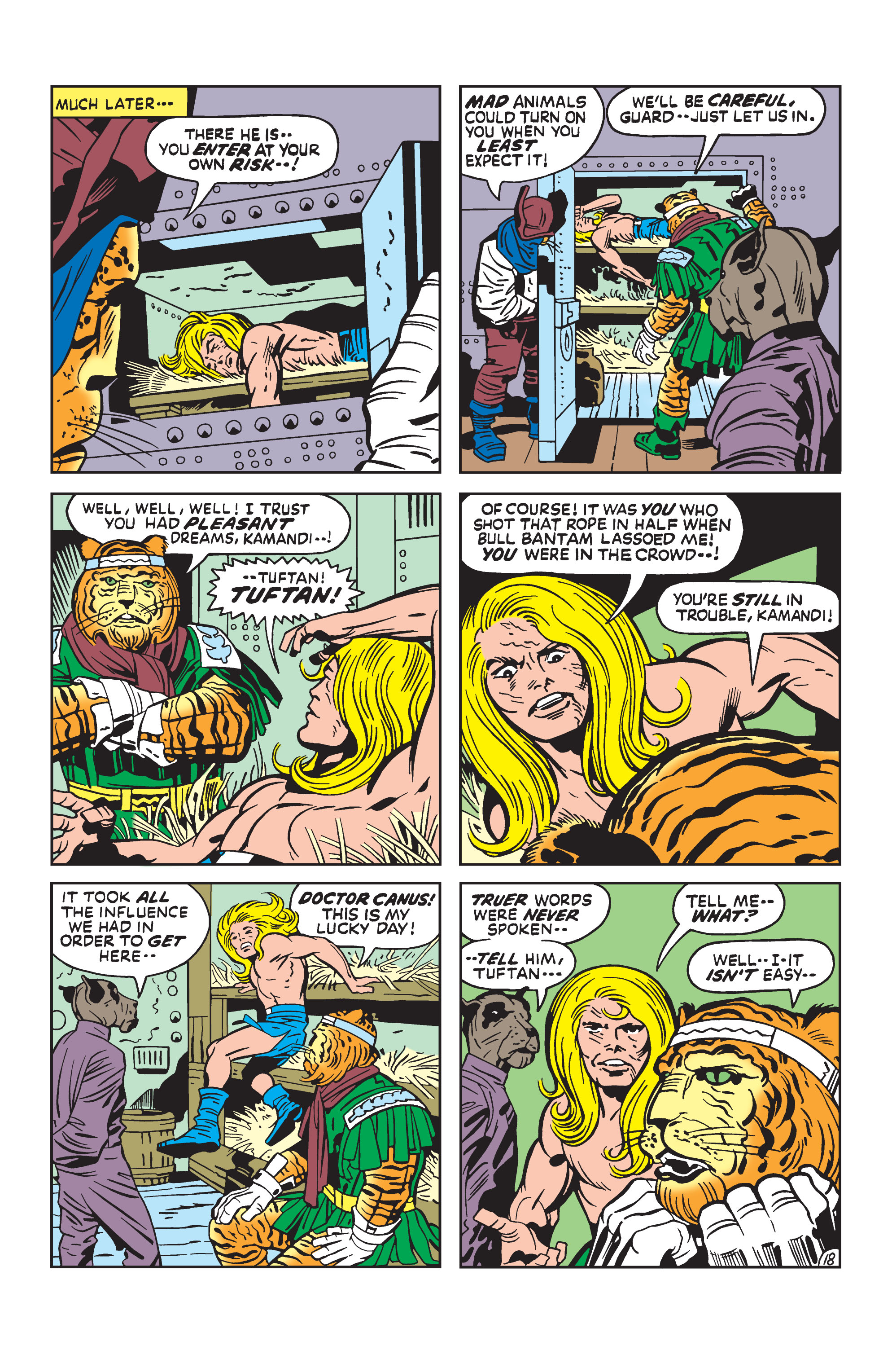 Read online Kamandi, The Last Boy On Earth comic -  Issue #14 - 18