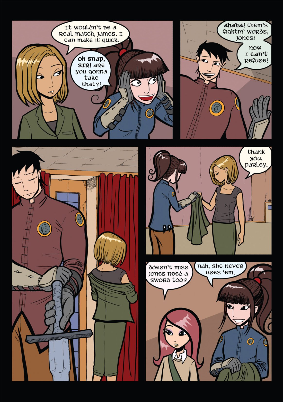 Read online Gunnerkrigg Court comic -  Issue # TPB 2 (Part 1) - 81