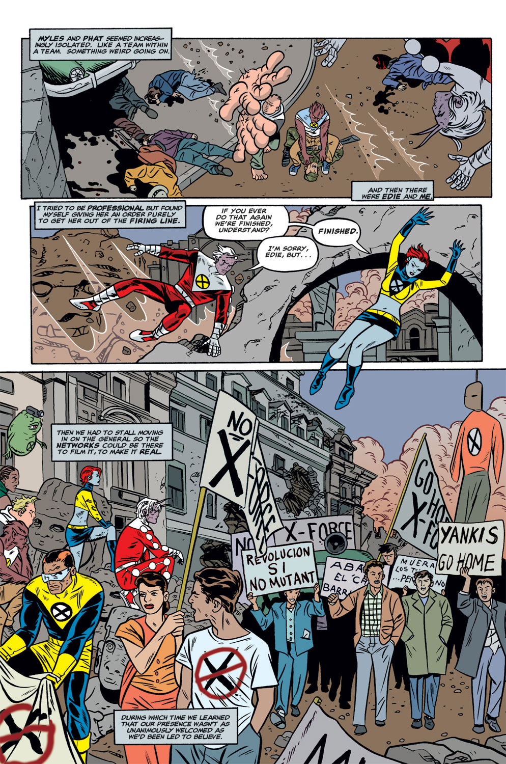 Read online X-Force (1991) comic -  Issue #125 - 4