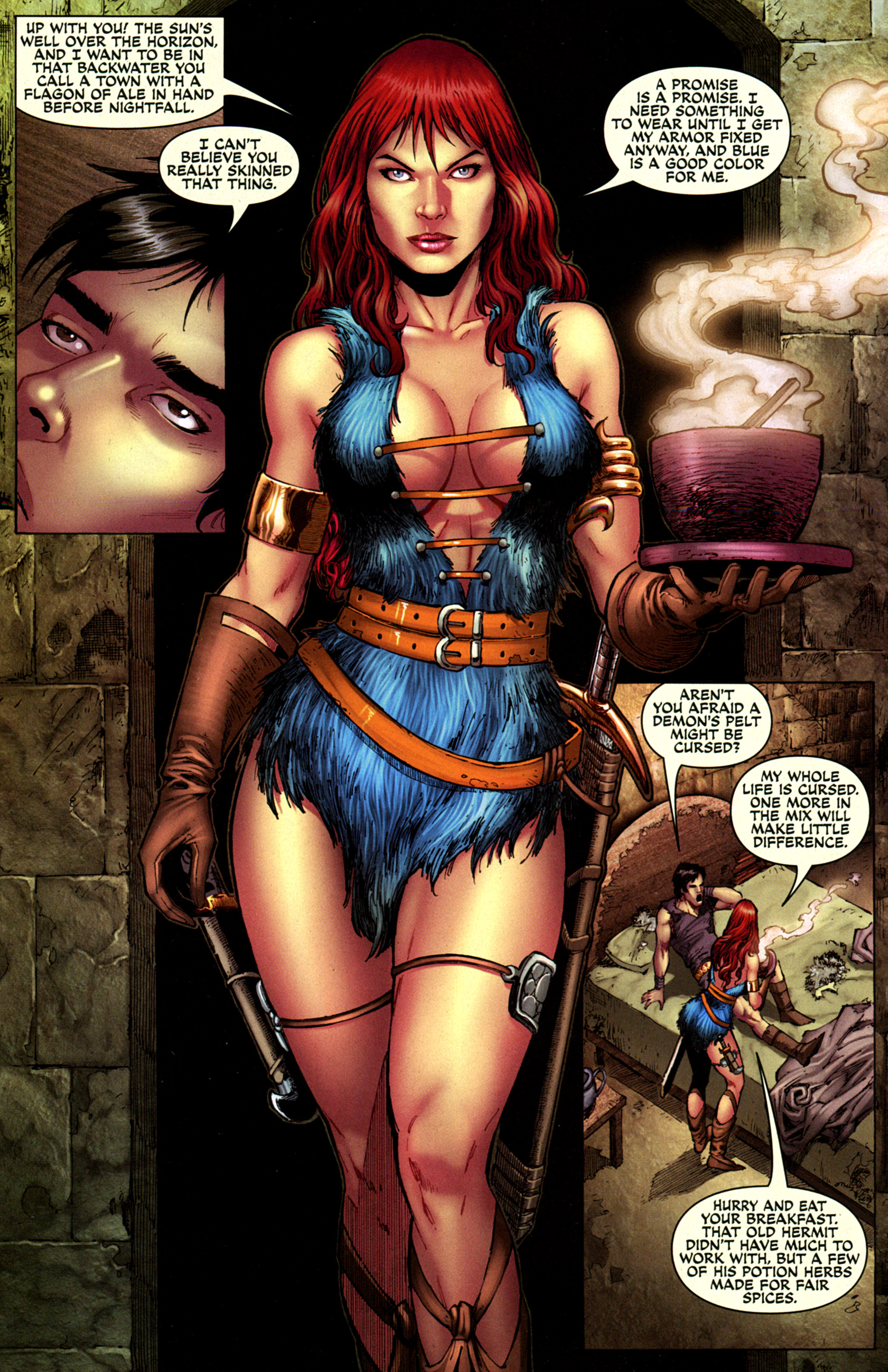 Read online Red Sonja: Blue comic -  Issue # Full - 21