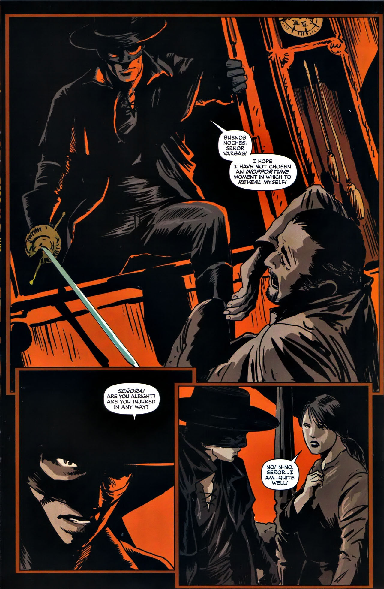 Read online Zorro (2008) comic -  Issue #17 - 18