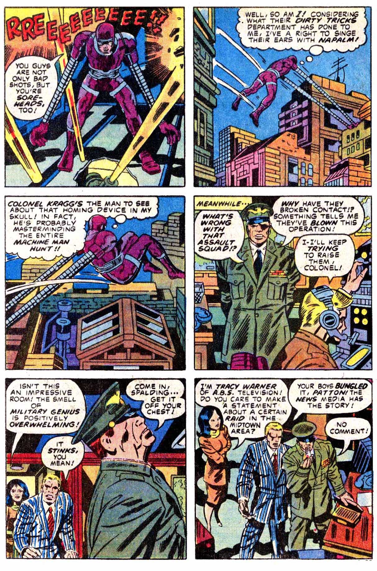 Read online Machine Man (1978) comic -  Issue #6 - 6