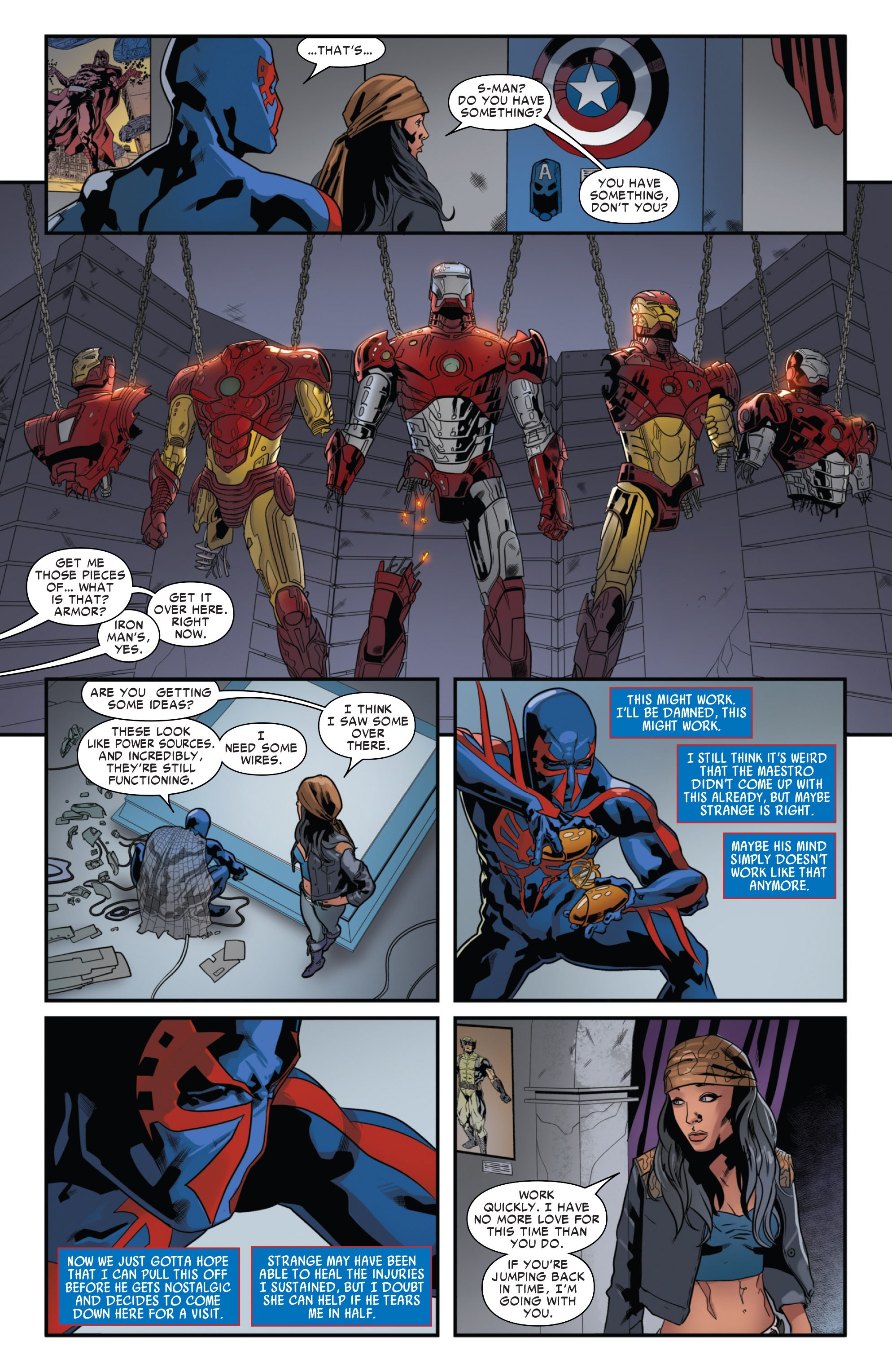 Read online Spider-Man 2099 (2014) comic -  Issue #10 - 15