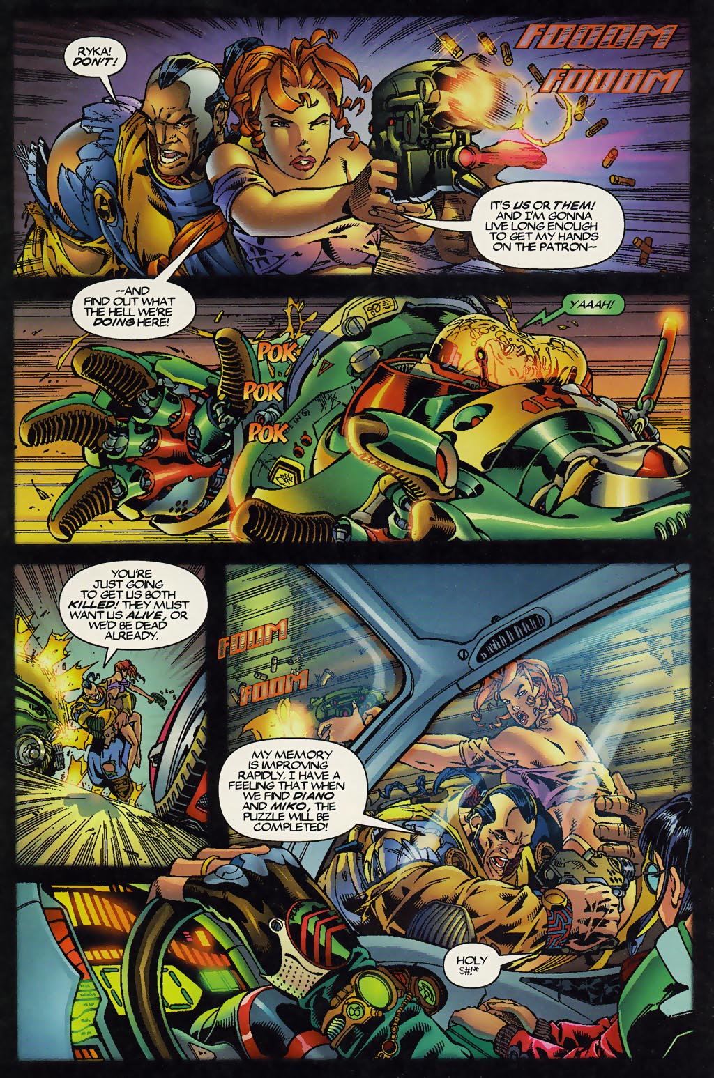 Read online Defcon 4 comic -  Issue #3 - 5