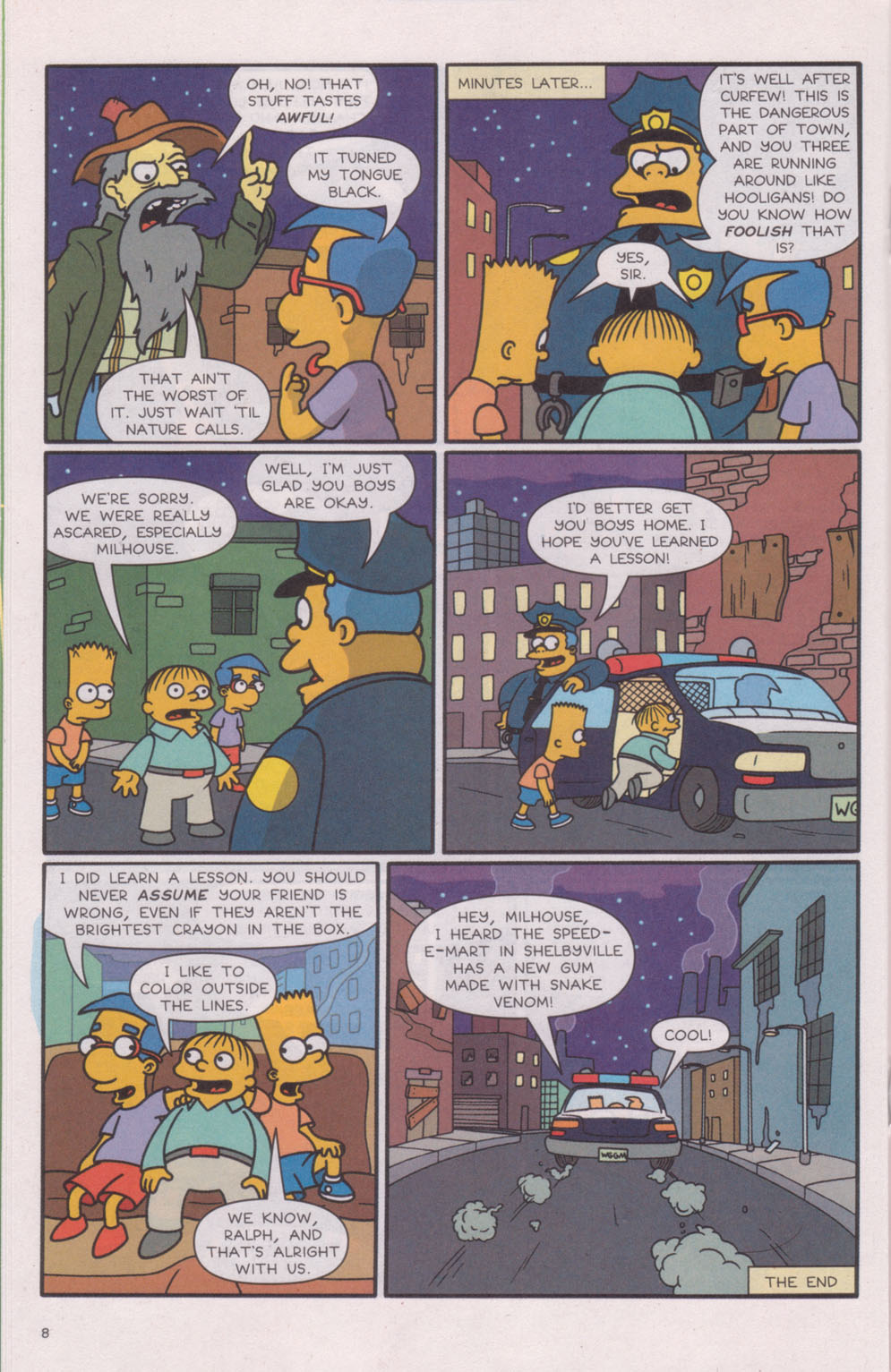 Read online Simpsons Comics Presents Bart Simpson comic -  Issue #16 - 18