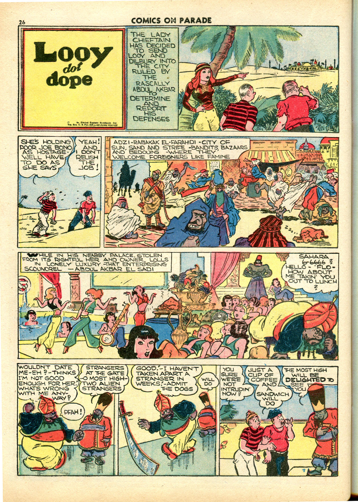 Read online Comics on Parade comic -  Issue #17 - 27