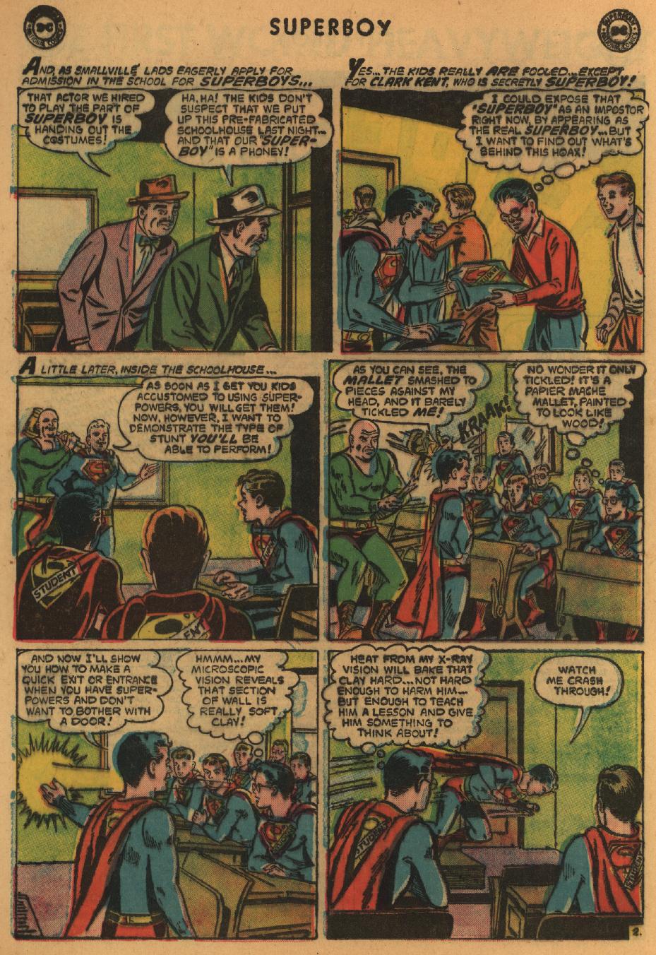 Read online Superboy (1949) comic -  Issue #61 - 22