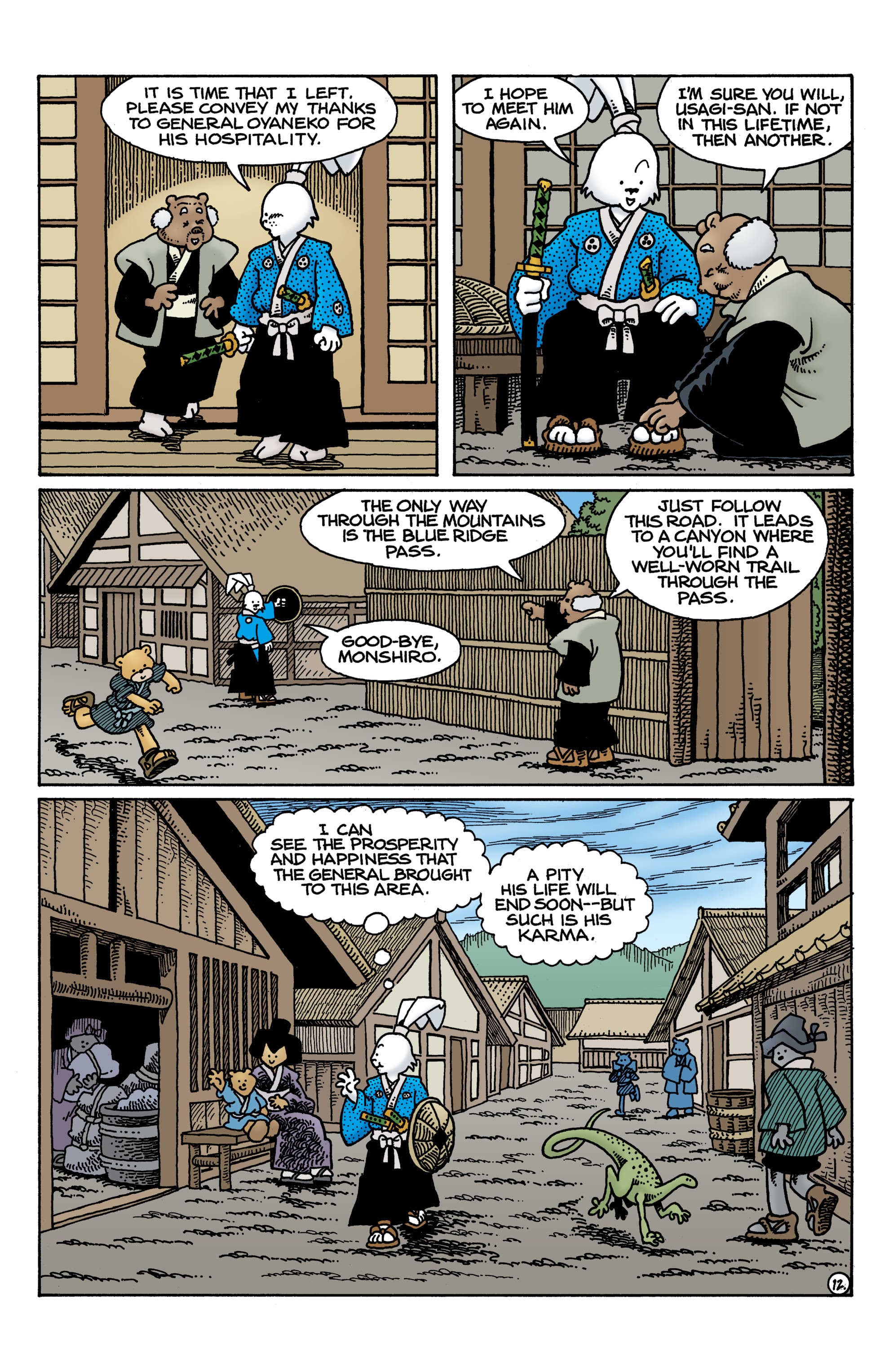 Read online Usagi Yojimbo: Lone Goat and Kid comic -  Issue #5 - 14