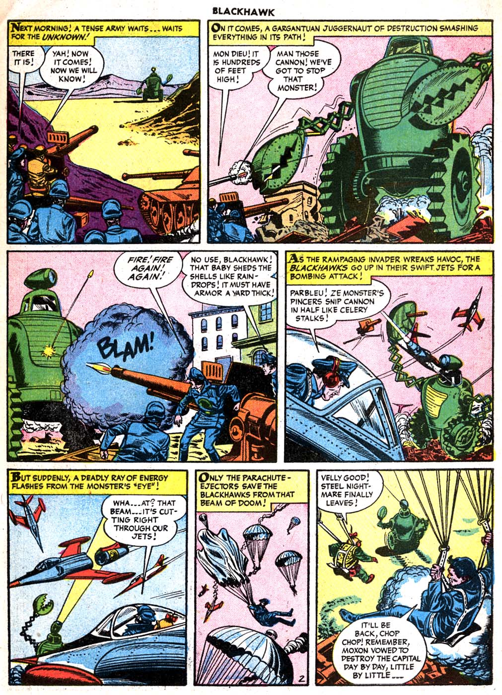 Read online Blackhawk (1957) comic -  Issue #91 - 28