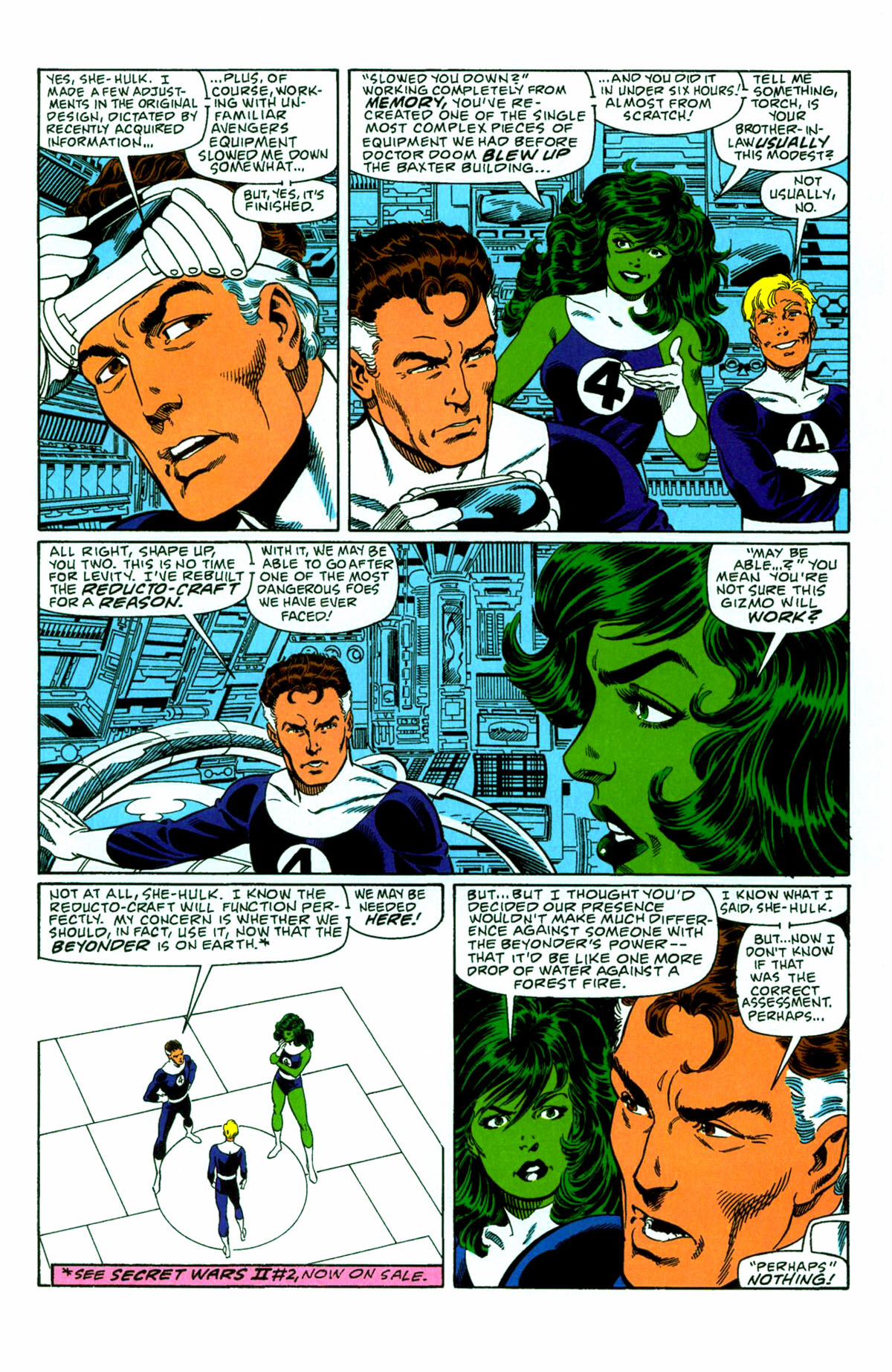 Read online Fantastic Four Visionaries: John Byrne comic -  Issue # TPB 6 - 188