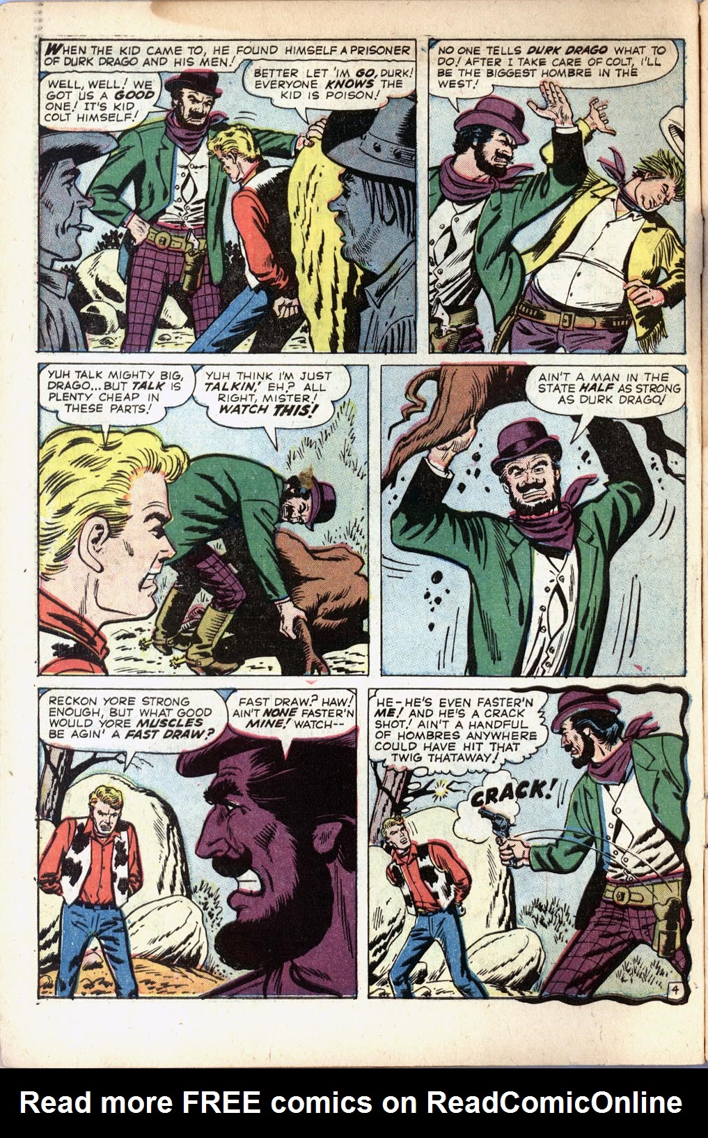 Read online Gunsmoke Western comic -  Issue #55 - 6