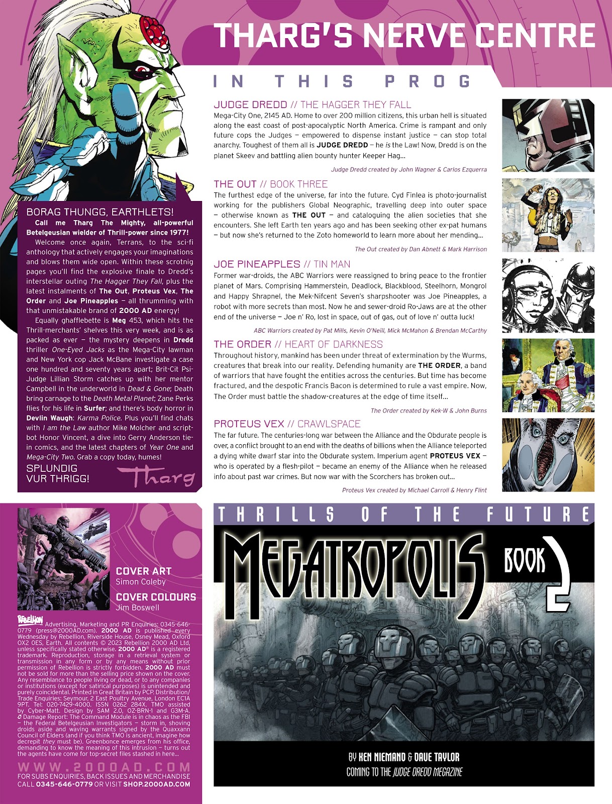 2000 AD issue 2319 - Page 2