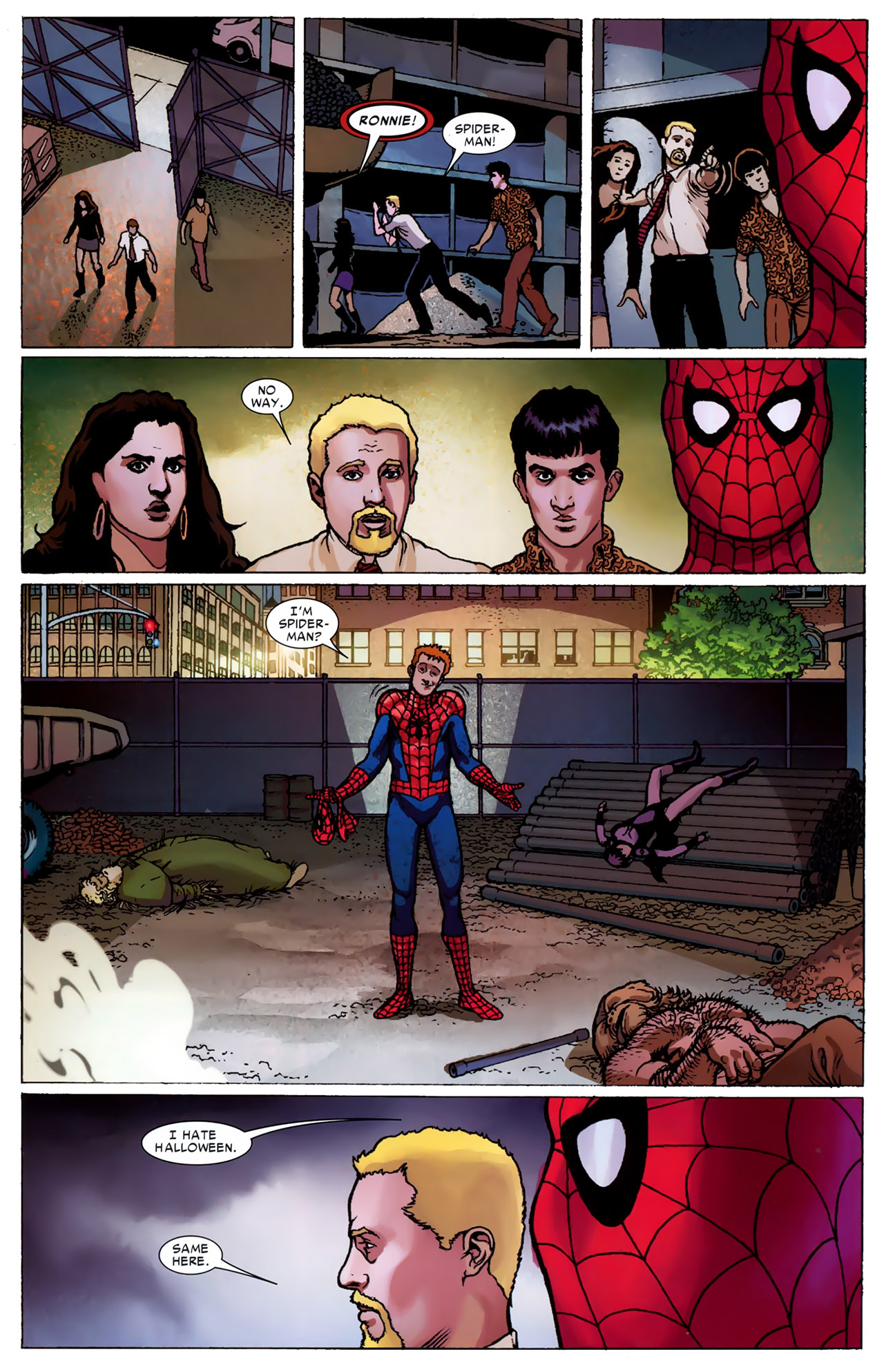 Read online Spider-Man: The Short Halloween comic -  Issue # Full - 33