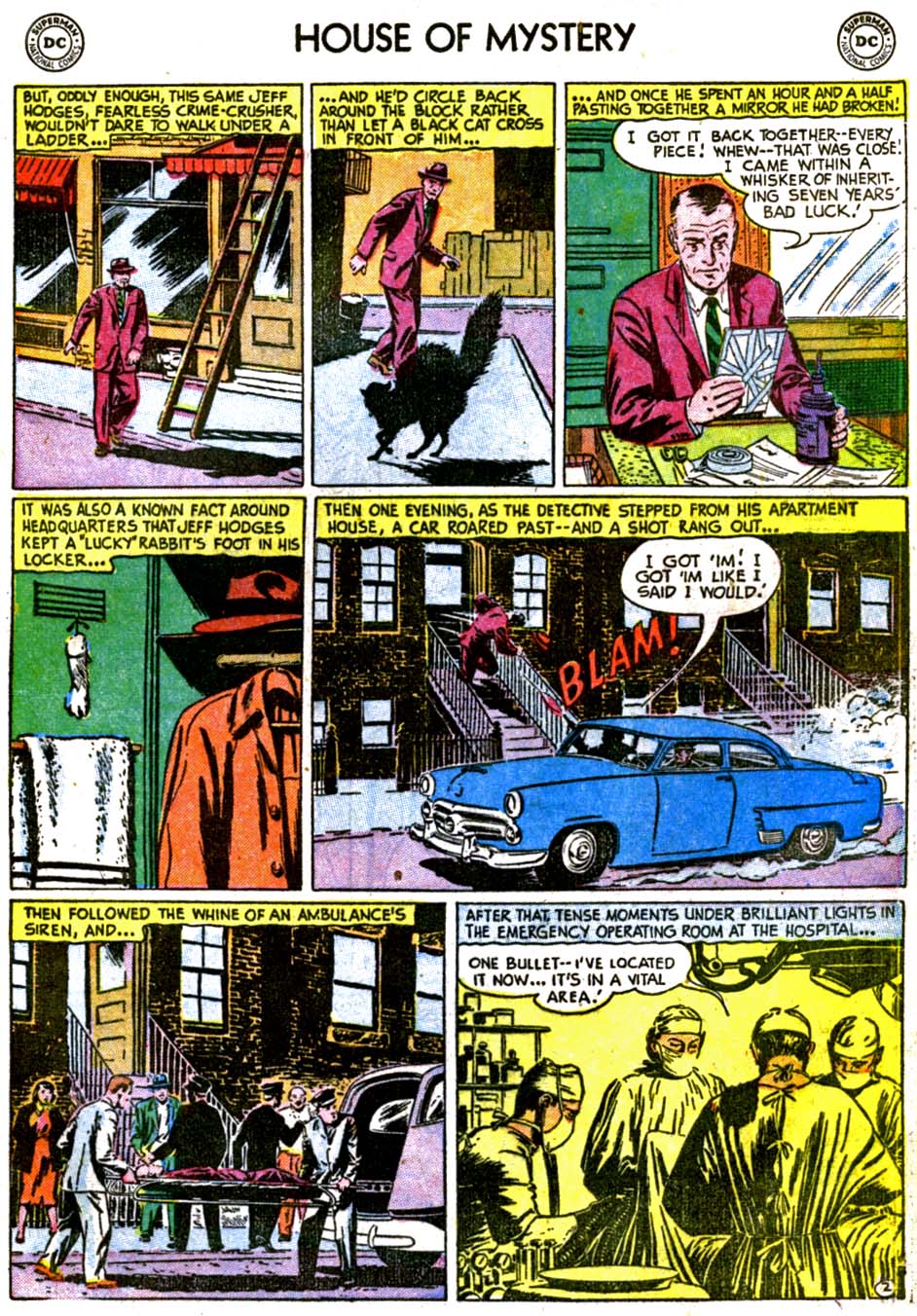 Read online House of Mystery (1951) comic -  Issue #16 - 29