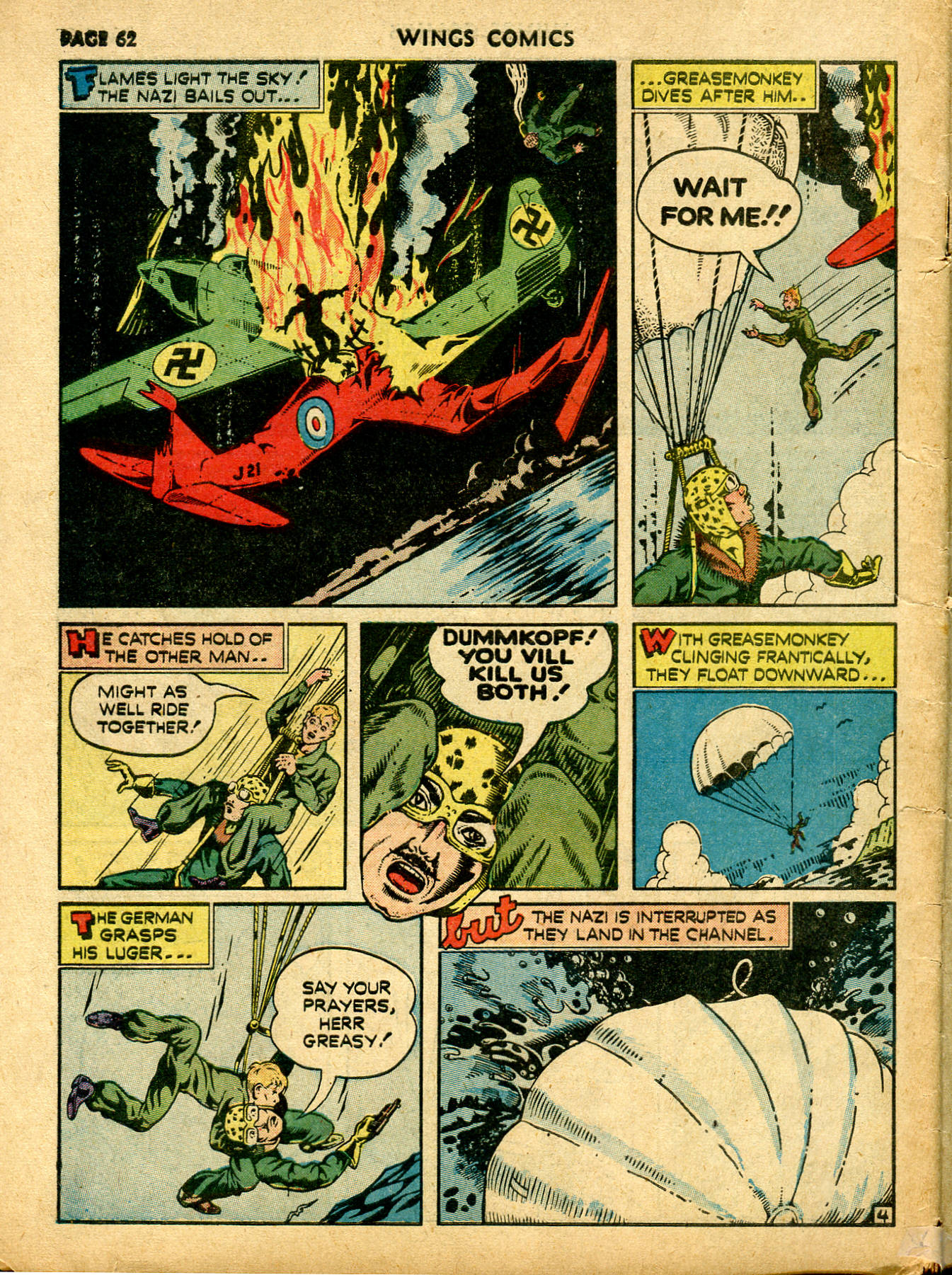 Read online Wings Comics comic -  Issue #12 - 64