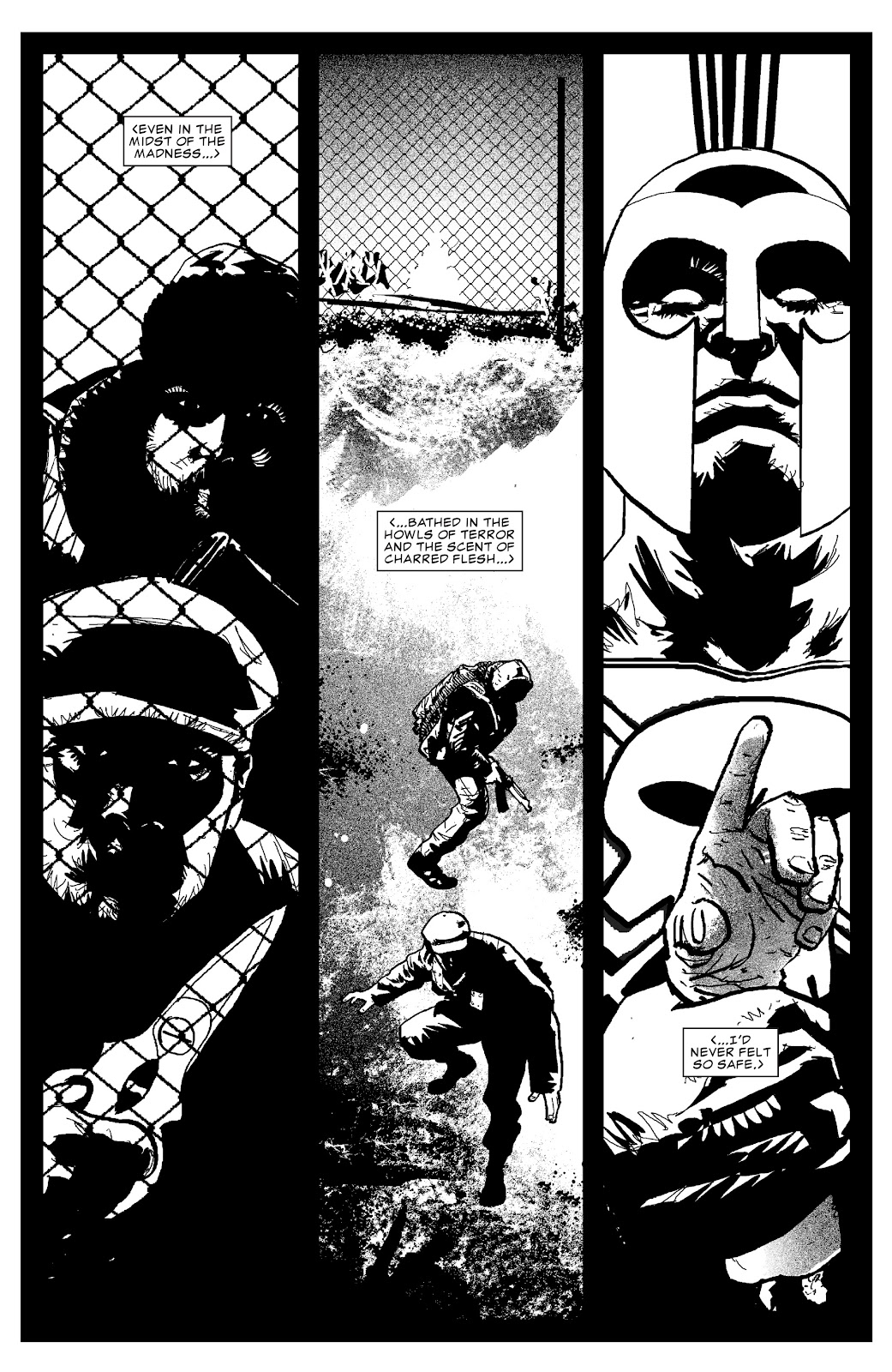 The Savage Axe of Ares (B&W) issue Full - Page 11