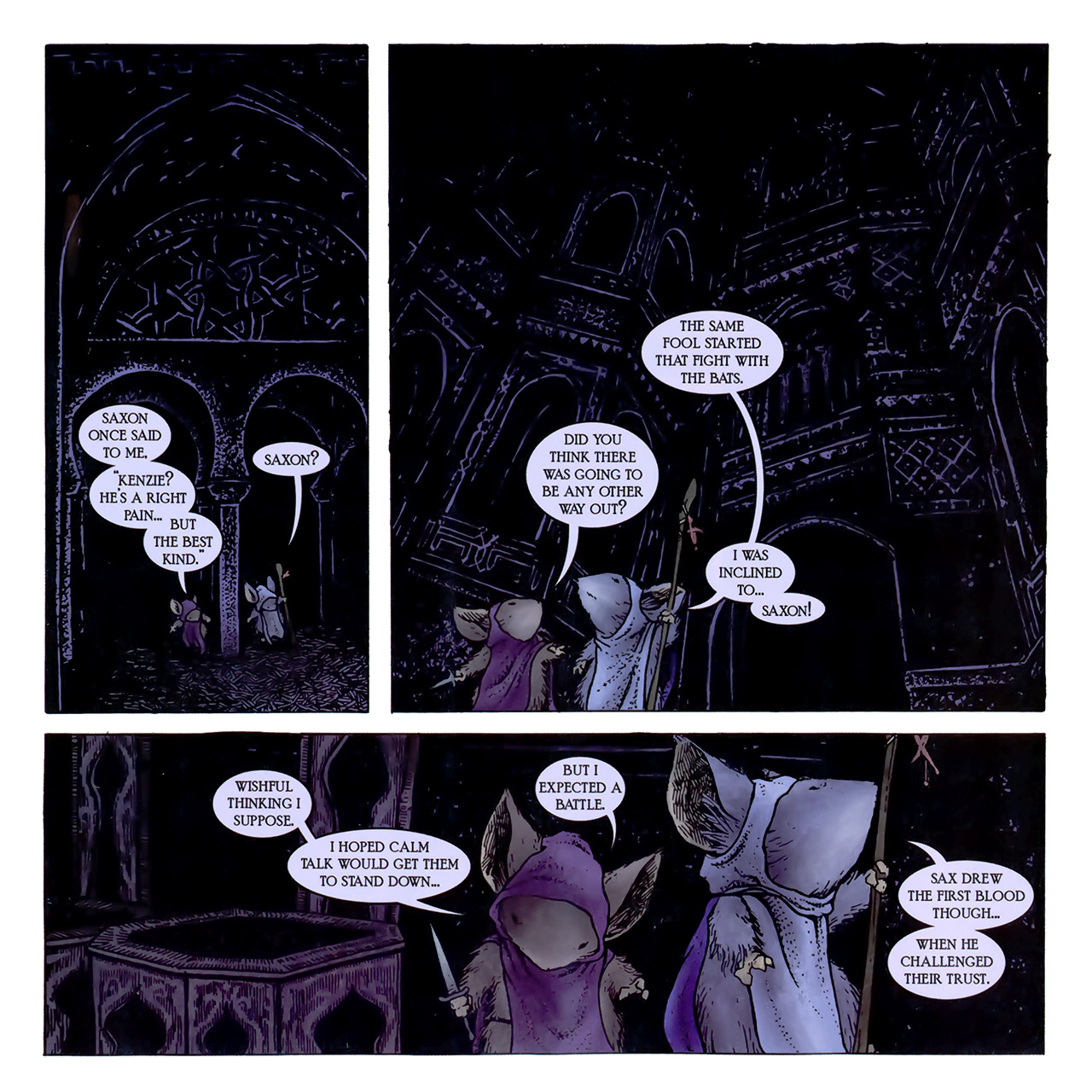 Read online Mouse Guard: Winter 1152 comic -  Issue #4 - 13