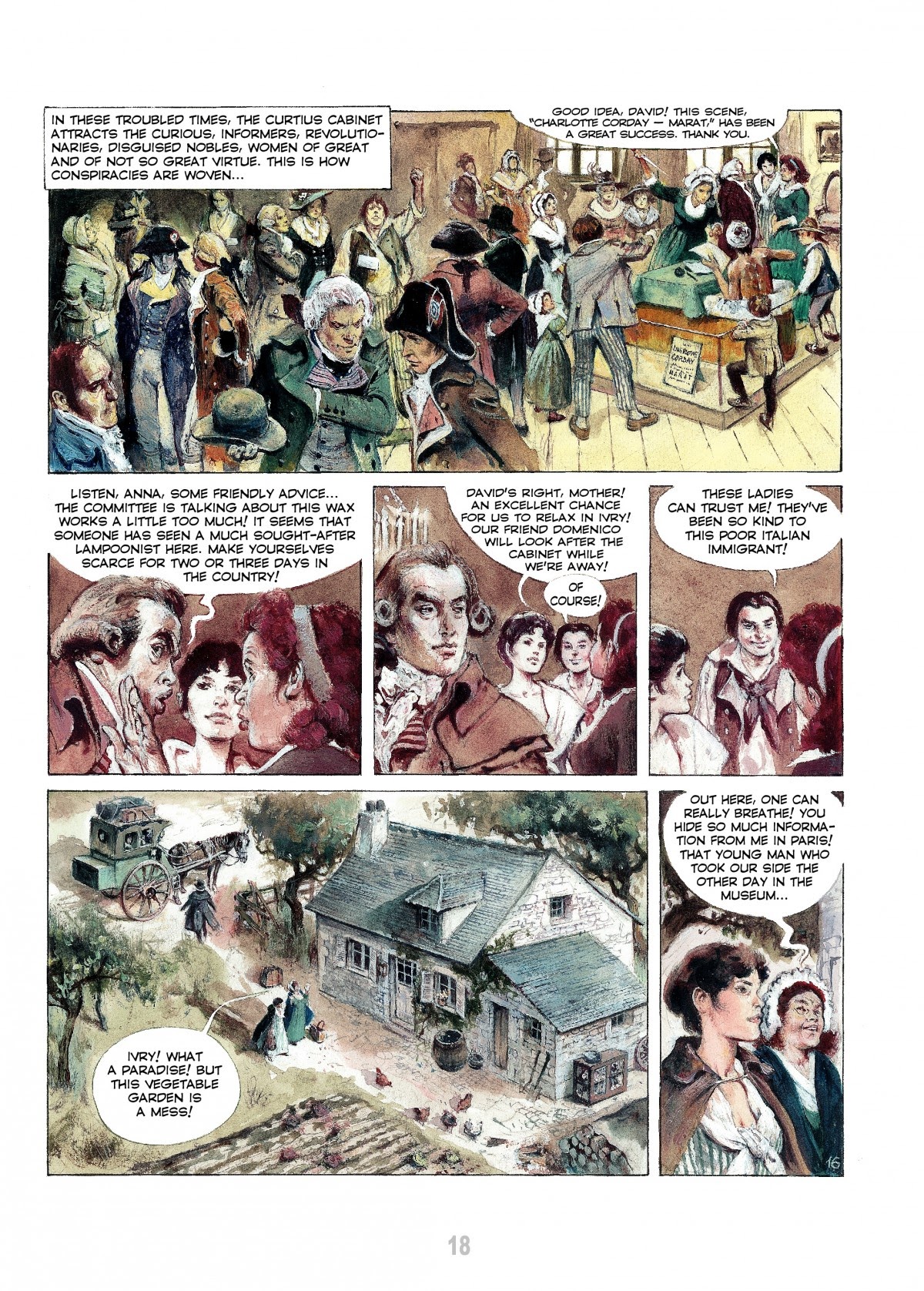 Read online The Fascinating Madame Tussaud comic -  Issue # TPB - 20