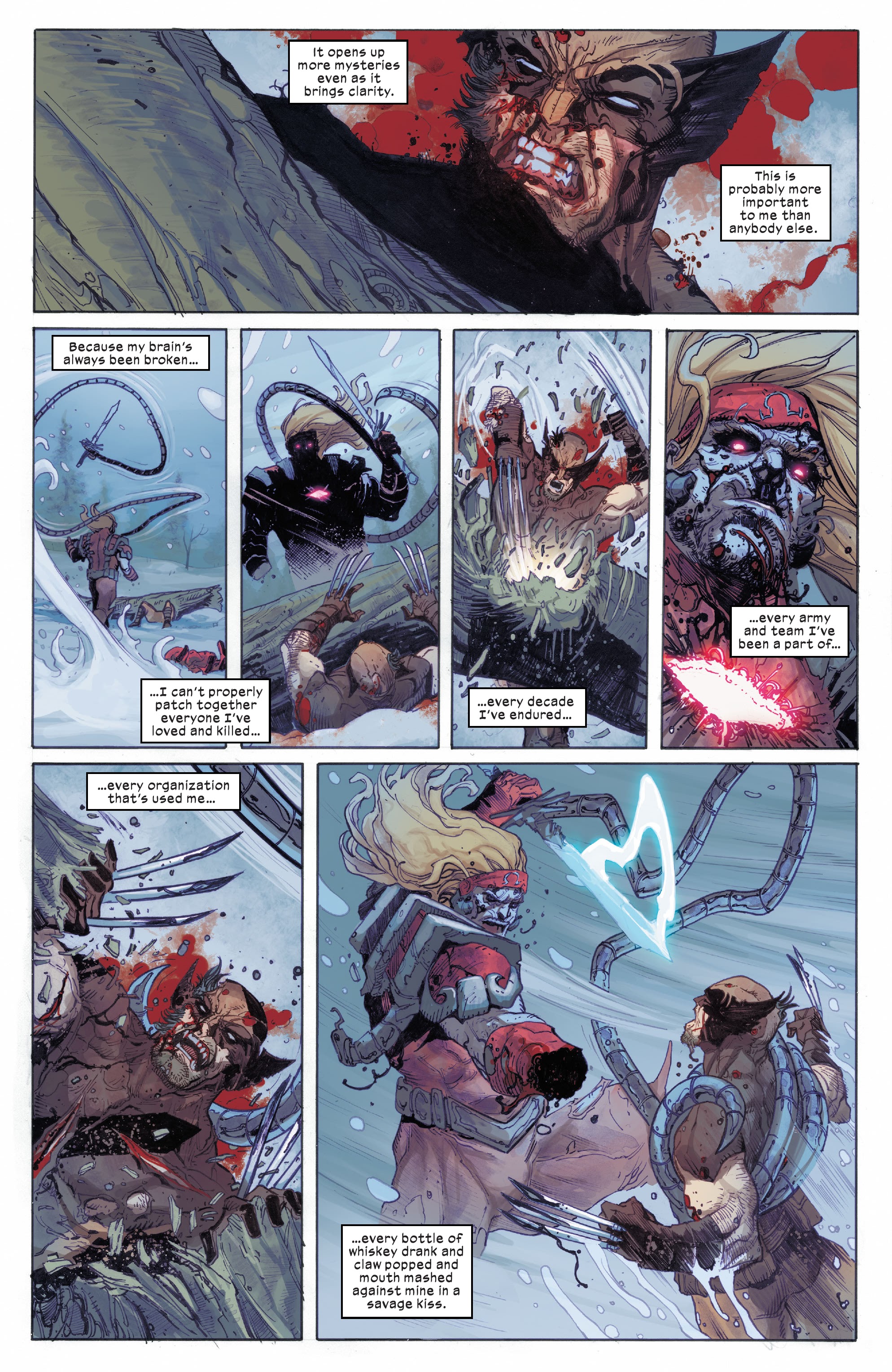 Read online X Lives Of Wolverine comic -  Issue #5 - 19